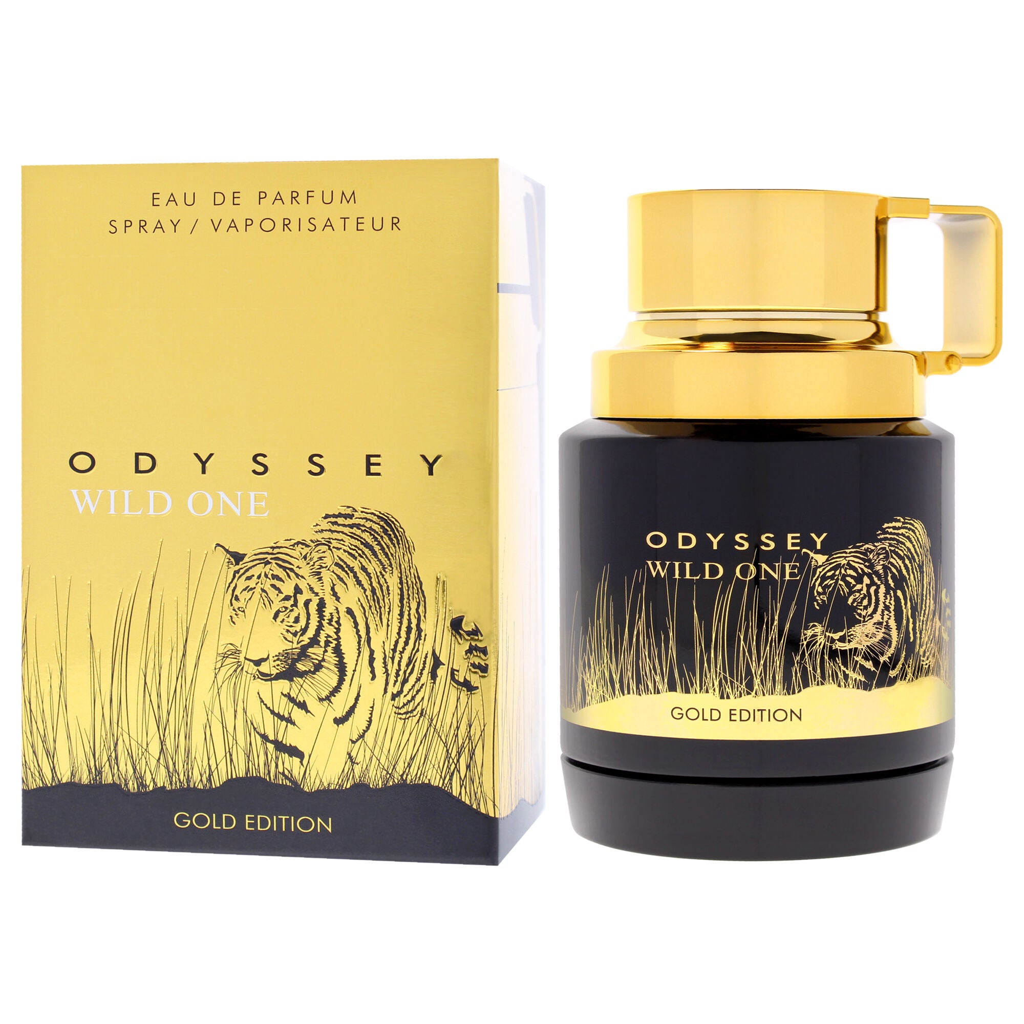 Odyssey - Wild One Gold Edition by Armaf for Men - 2.02 oz EDP Spray, Clear, alternate image number 3