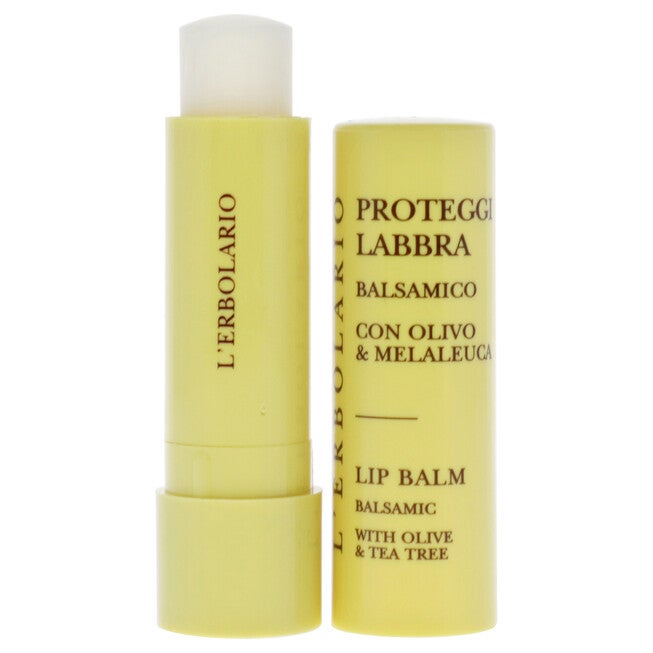 Lip Balm - Olive and Tea Tree by LErbolario for Unisex - 0.15 oz Lip Balm, , alternate image number null