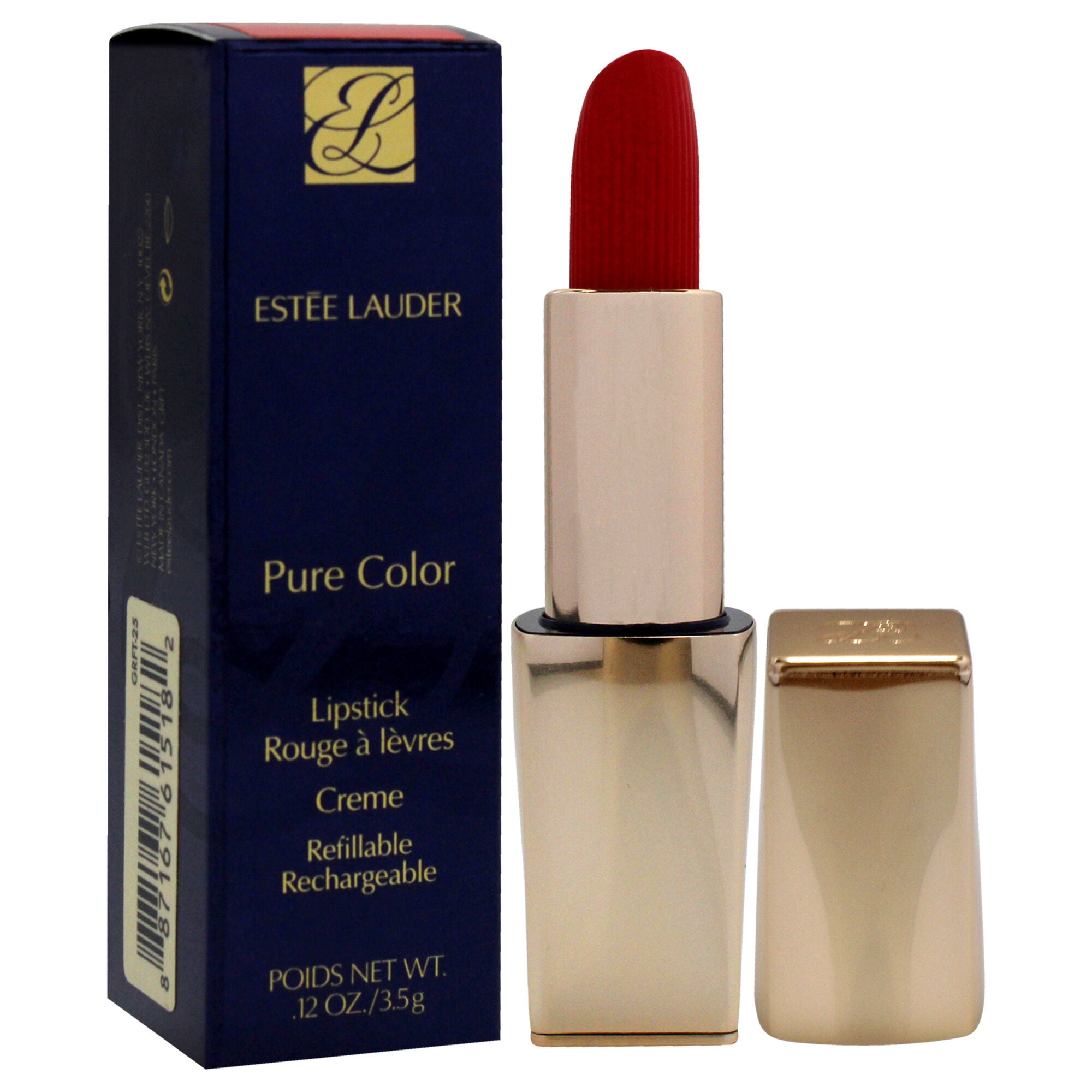 Pure Color Creme Lipstick - 520 Carnal by Estee Lauder for Women - 0.12 oz Lipstick (Refillable), See Description, alternate image number 2
