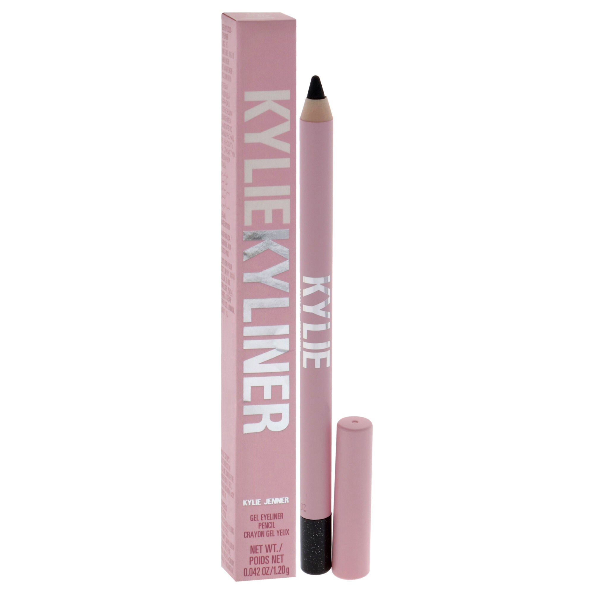 Kyliner Gel Eyeliner Pencil - 009 Black Shimmer by Kylie Cosmetics for Women - 0.042 oz Eyeliner, See Description, alternate image number 2