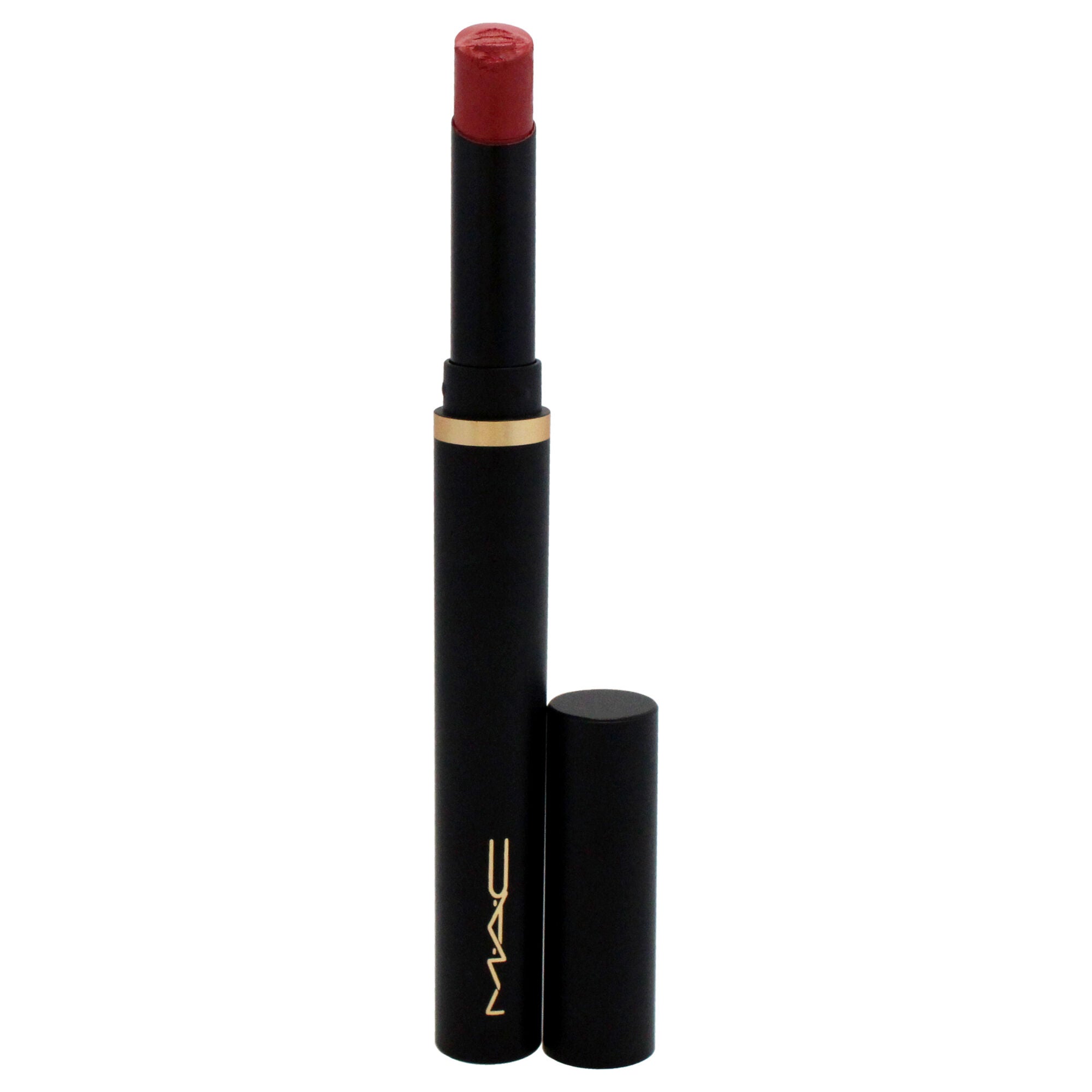 Powder Kiss Velvet Blur Slim Stick - 899 Brickthrough by MAC for Women - 0.07 oz Lipstick, , alternate image number 5