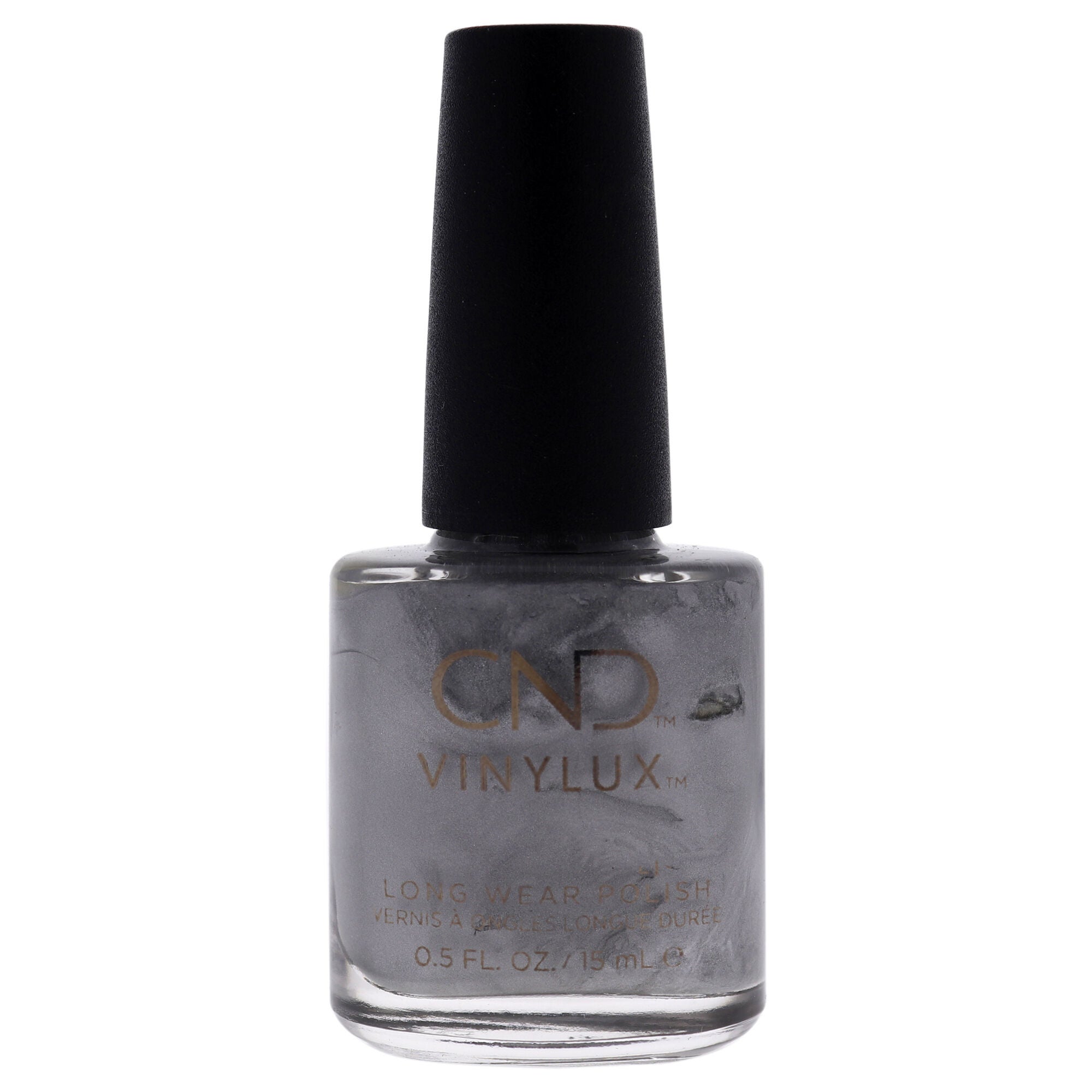 Vinylux Weekly Polish - 148 Silver Chrome by CND for Women - 0.5 oz Nail Polish, See Description, hi-res image number 0