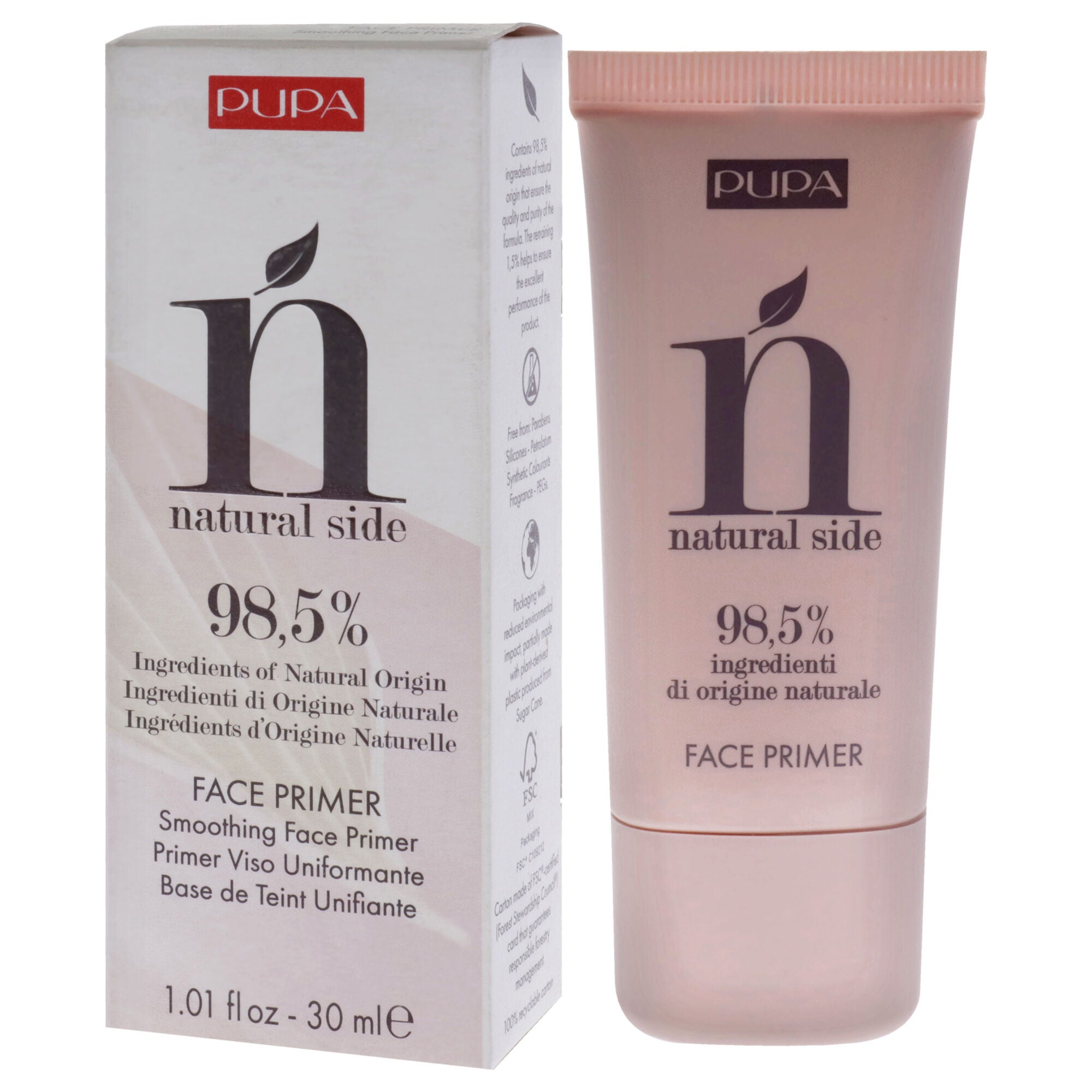 Natural Side Face Primer by Pupa Milano for Women - 1.01 oz Primer, See Description, alternate image number 3