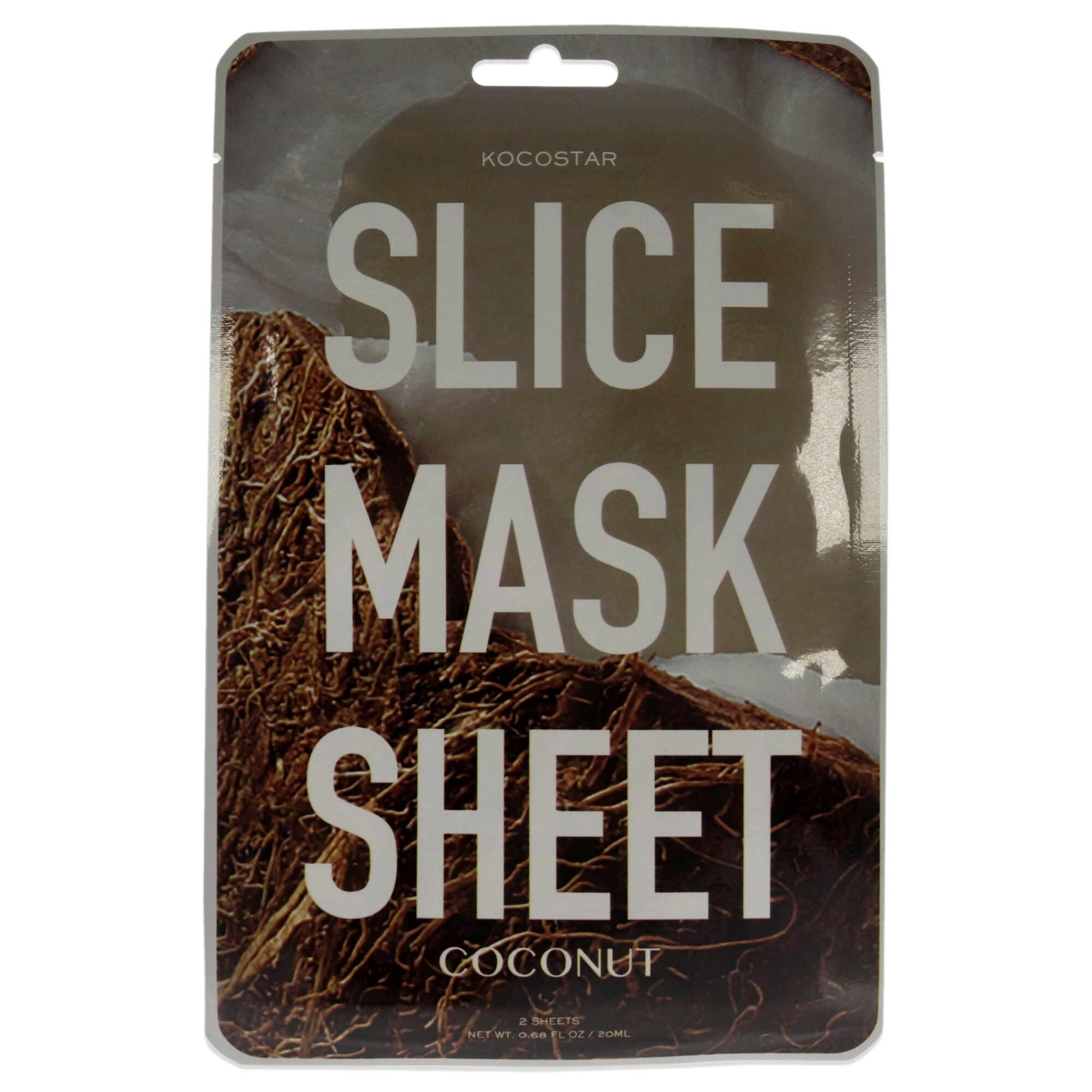 Slice Sheet Mask - Coconut by Kocostar for Unisex - 1 Pc Mask, See Description, hi-res image number 0