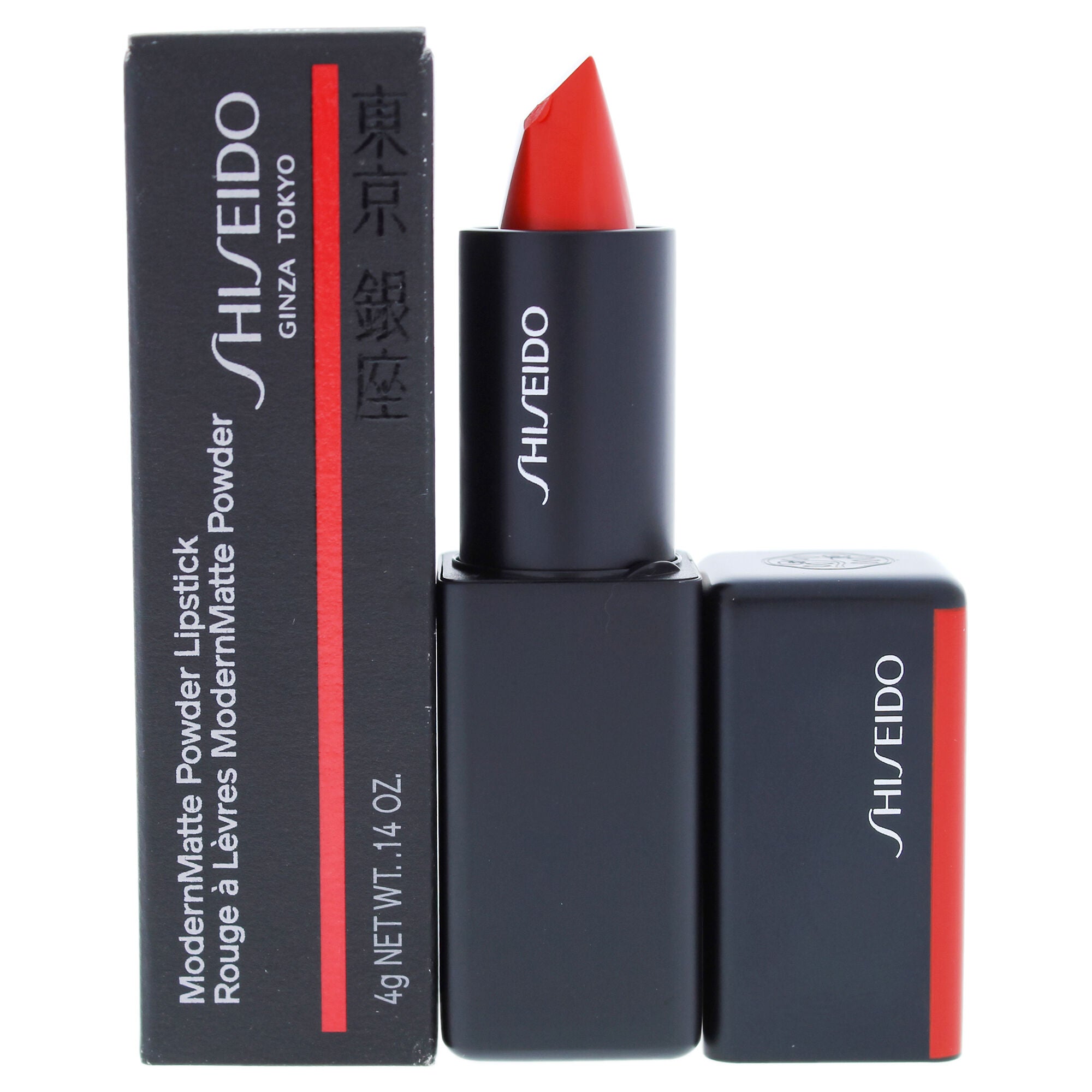 ModernMatte Powder Lipstick - 509 Flame by Shiseido for Unisex - 0.14 oz Lipstick, See Description, hi-res image number 0
