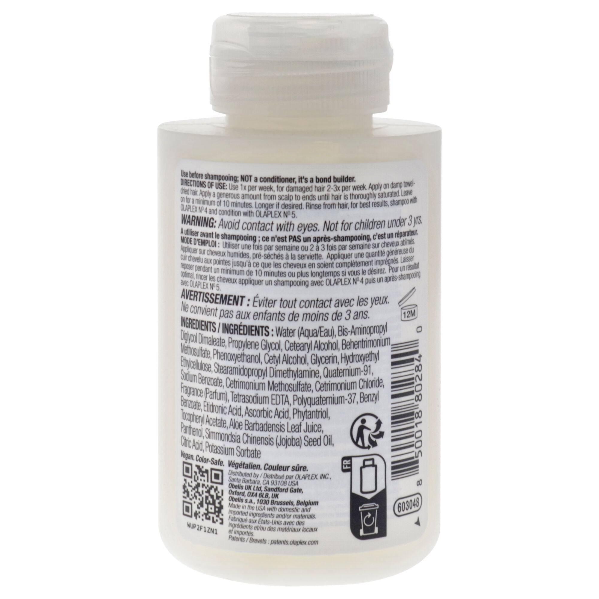 No 3 Olaplex Hair Perfector by Olaplex for Unisex - 3.3 oz Treatment, See Description, alternate image number 1