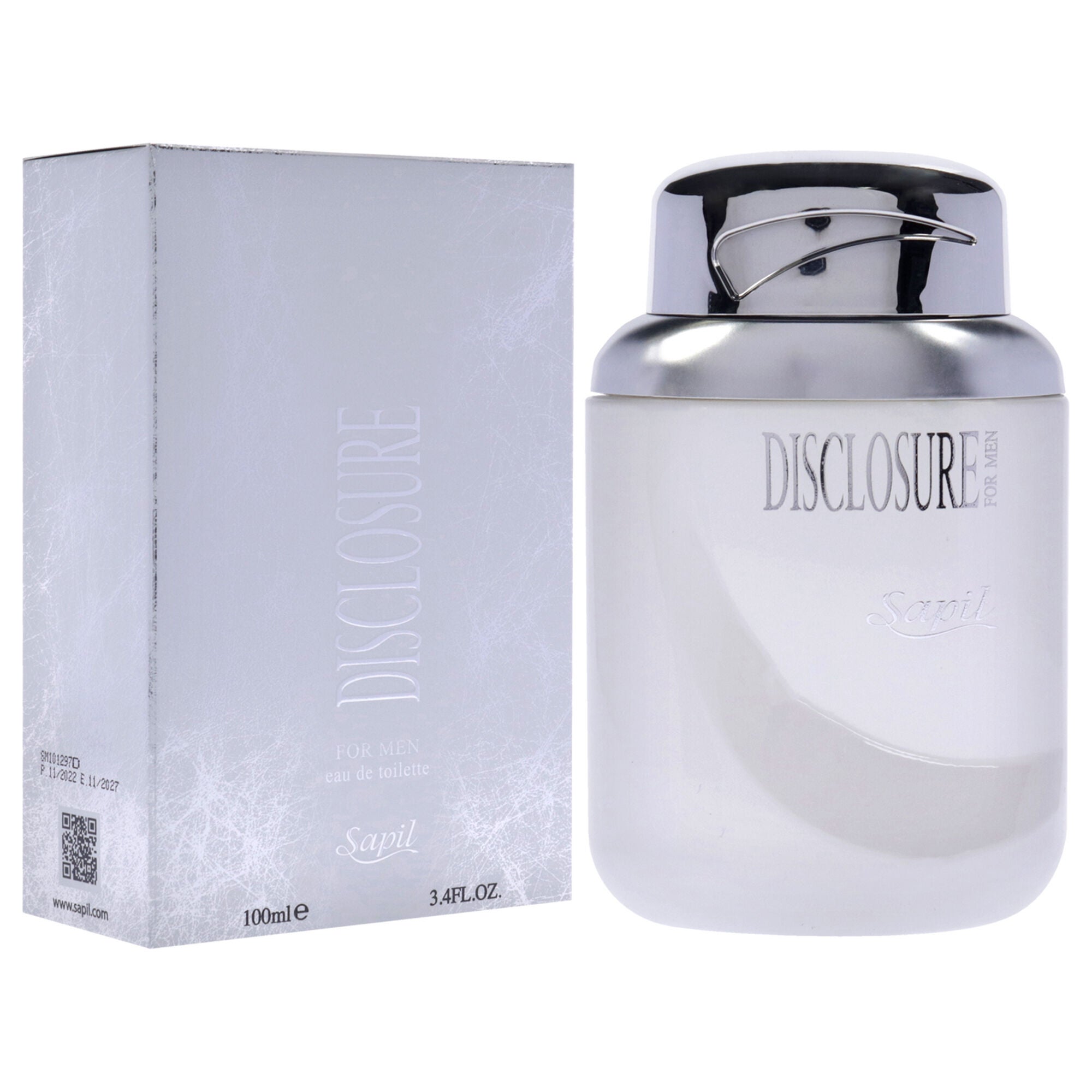 Disclosure White by Sapil for Men - 3.4 oz EDT Spray, See Description, alternate image number 2