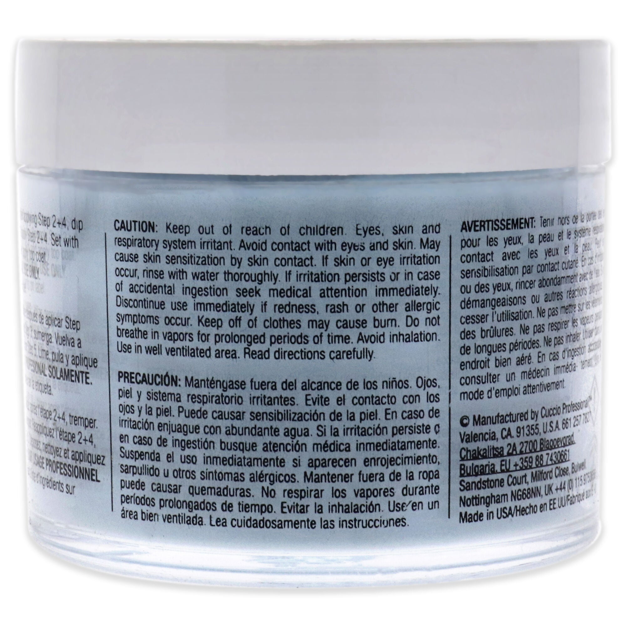 Pro Powder Polish Nail Colour Dip System - Follow Your Butterflies by Cuccio Pro for Women - 1.6 oz Nail Powder, See Description, alternate image number 2