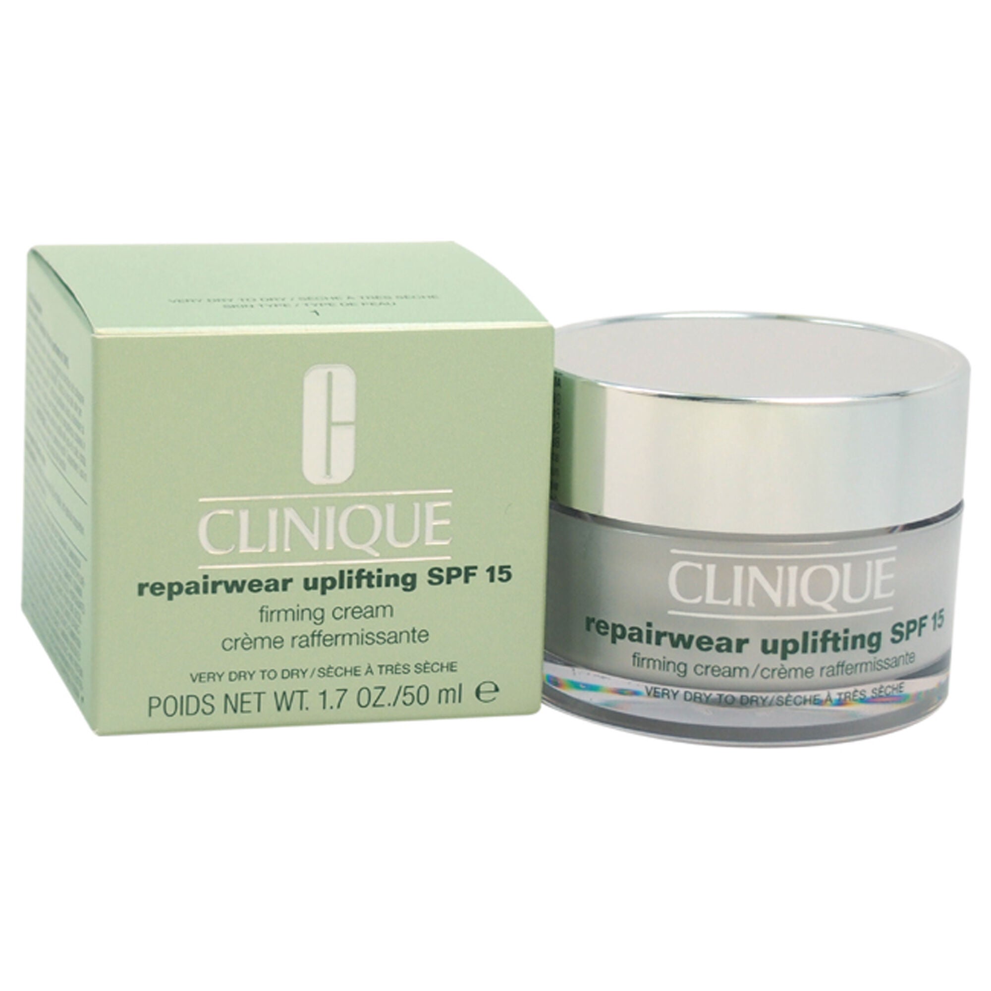 Repairwear Uplifting SPF 15 Firming Cream - Very Dry To Dry Skin by Clinique for Unisex - 1.7 oz Cream, , alternate image number 5