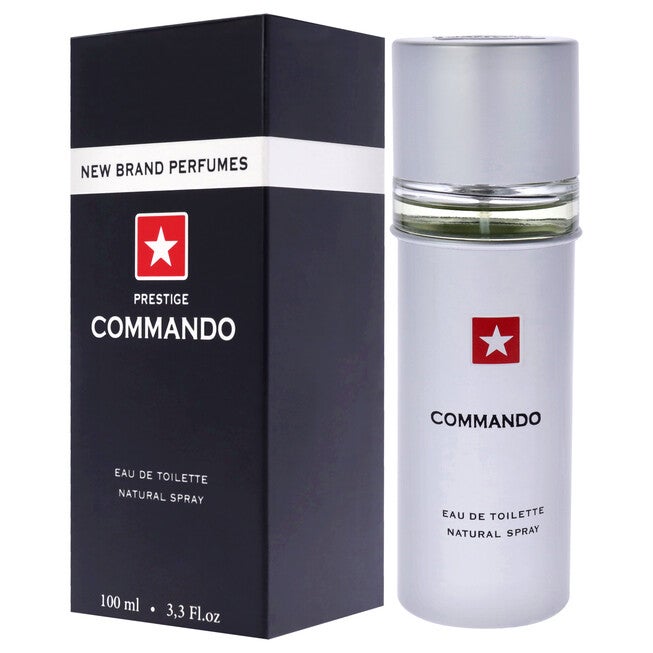 Commando by New Brand for Men - 3.3 oz EDT Spray, NA, alternate image number null