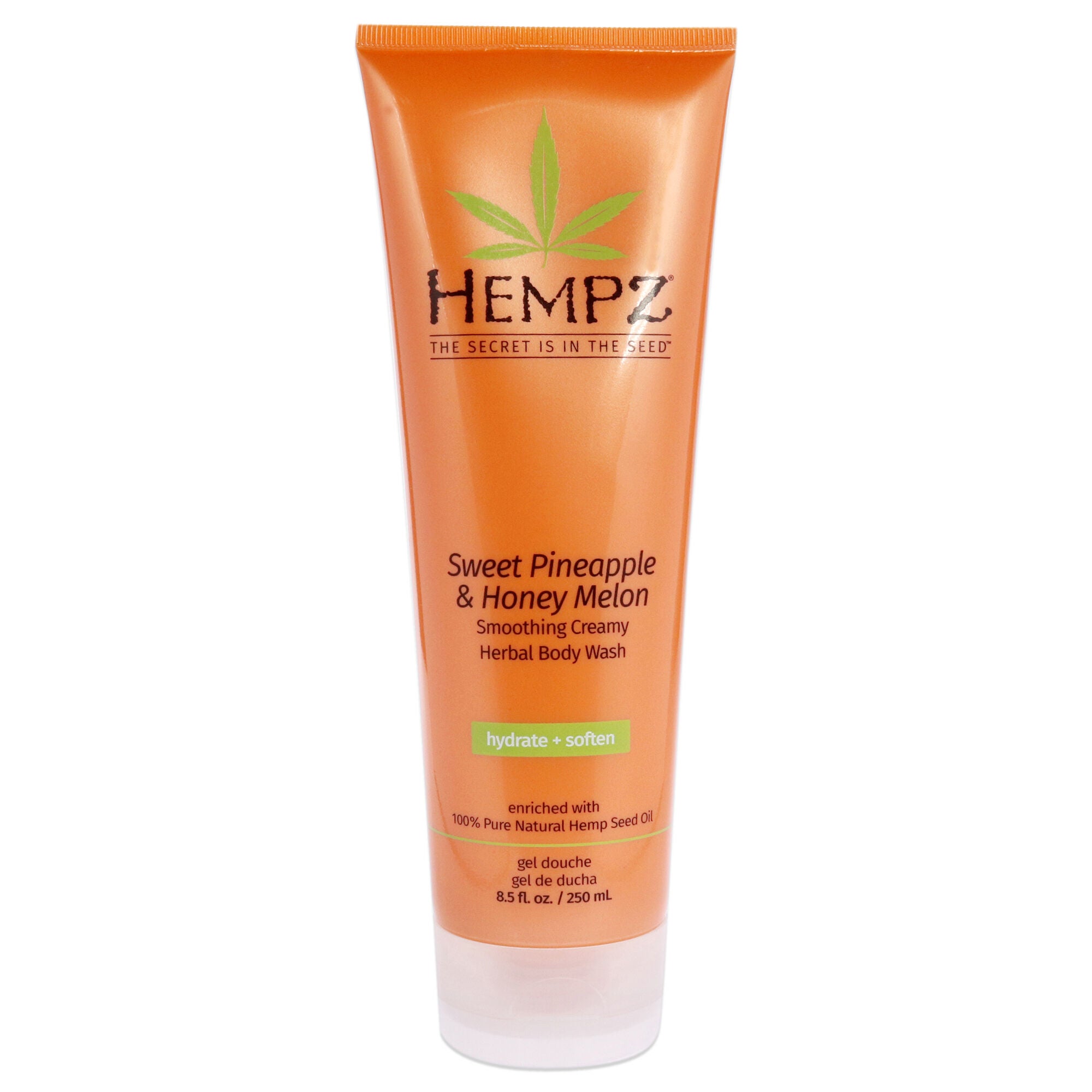 Sweet Pineapple and Honey Melon Herbal Body Wash by Hempz for Unisex - 8.5 oz Body Wash, See Description, hi-res image number 0