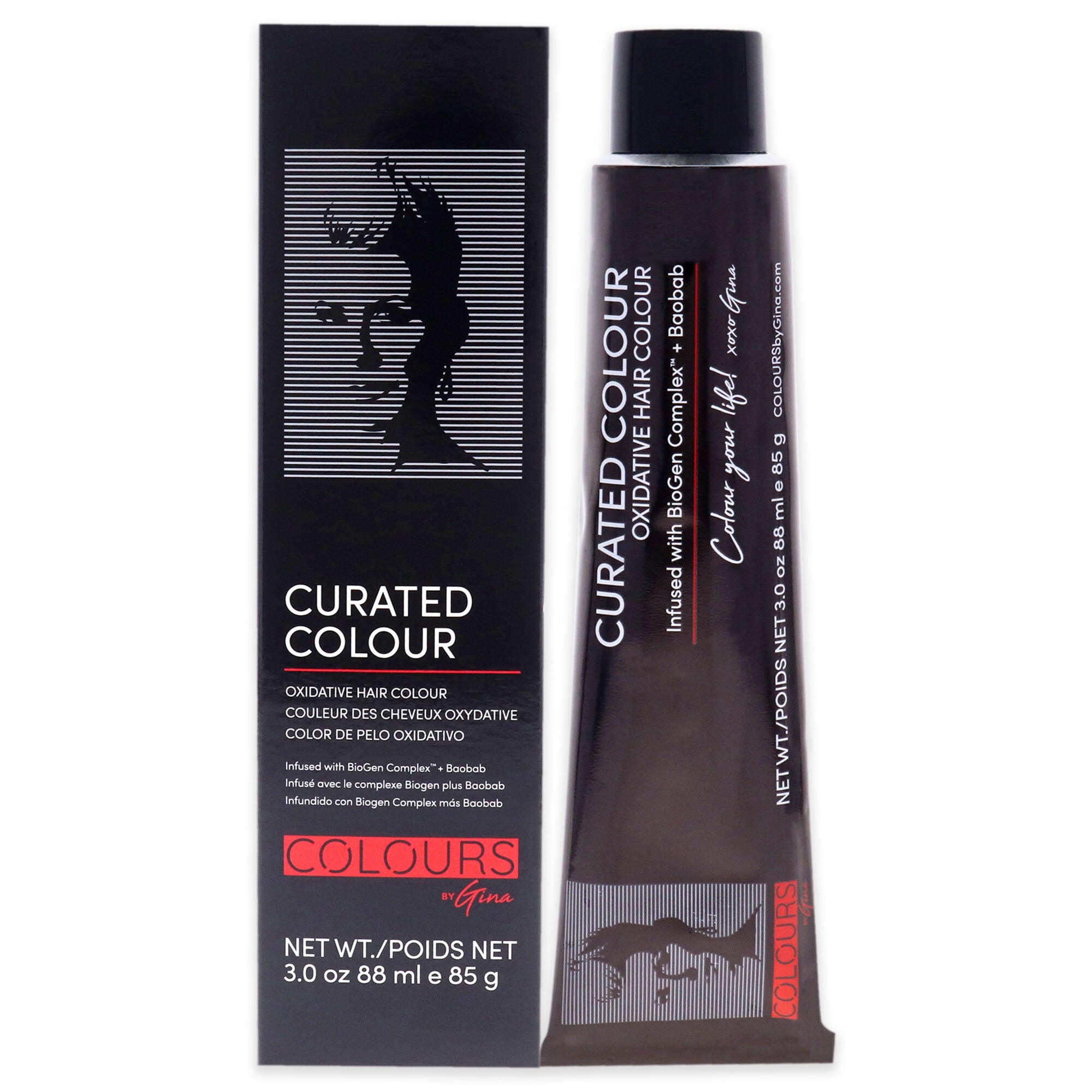 Curated Colour - 8.4-8C Light Copper Blonde by Colours By Gina for Unisex - 3 oz Hair Color, See Description, hi-res image number 0