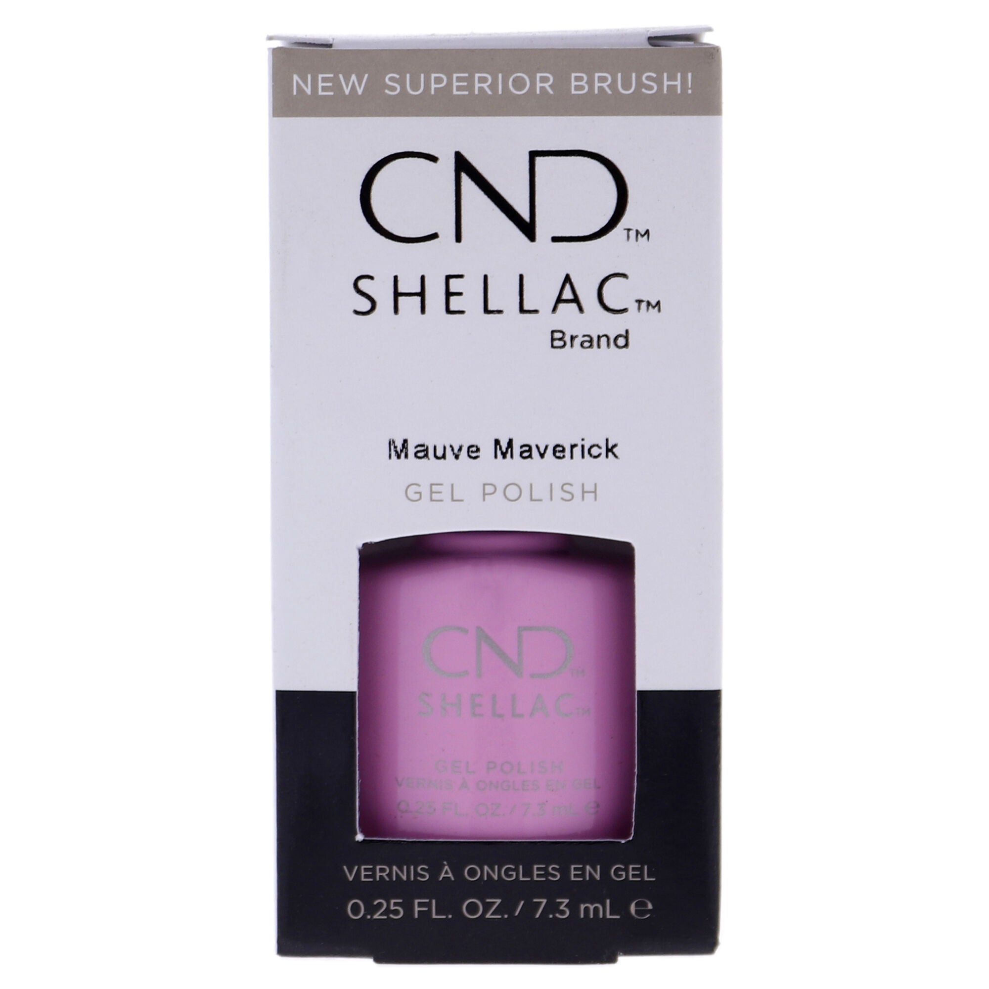 Shellac Nail Color - Mauve Maverick by CND for Women - 0.25 oz Nail Polish, See Description, hi-res image number 0