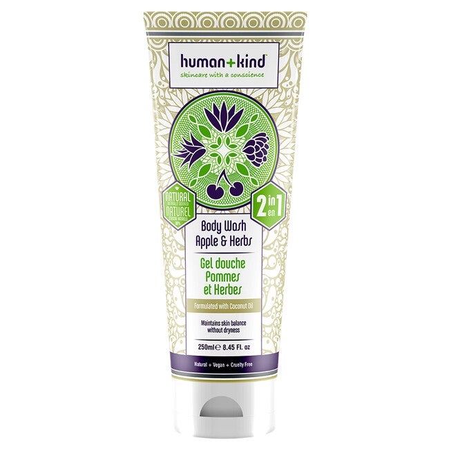 Body Wash - Apple and Herbs by Human+Kind for Unisex - 8.45 oz Body Wash, NA, hi-res image number null