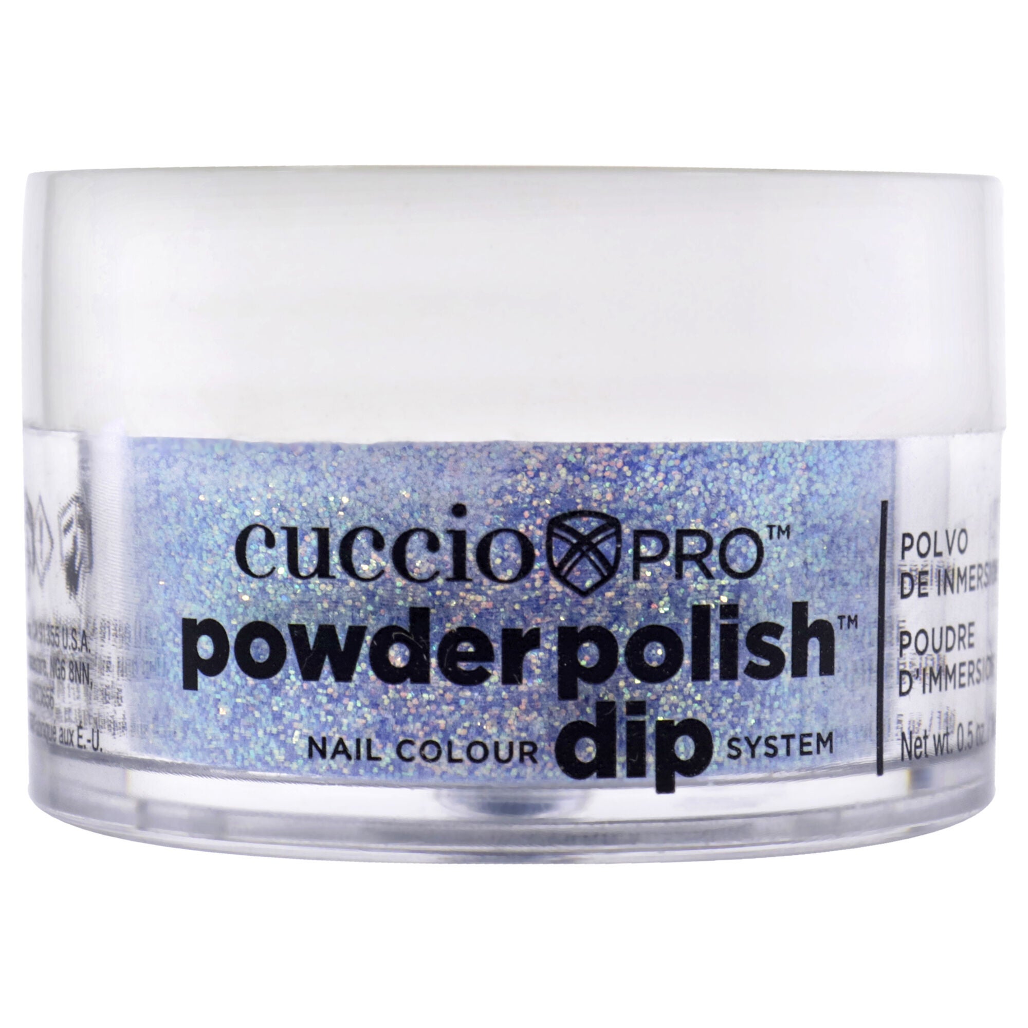 Pro Powder Polish Nail Colour Dip System - Bling Aquamarine by Cuccio Pro for Women - 0.5 oz Nail Powder, See Description, hi-res image number 0