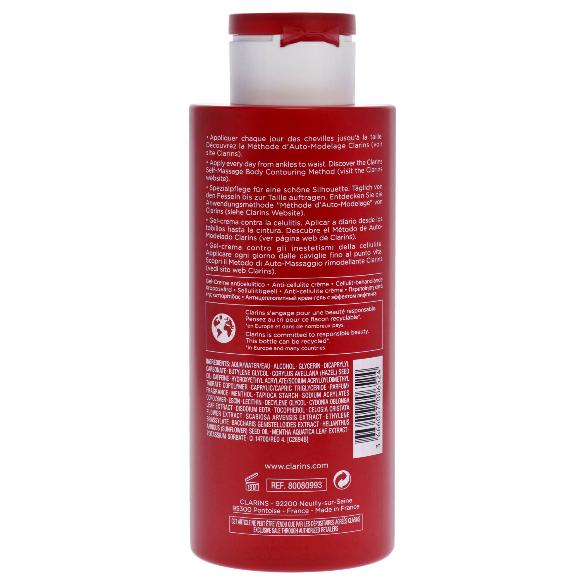 Body Fit Anti-Cellulite Contouring Expert by Clarins for Women - 13.5 oz Treatment, , alternate image number 3