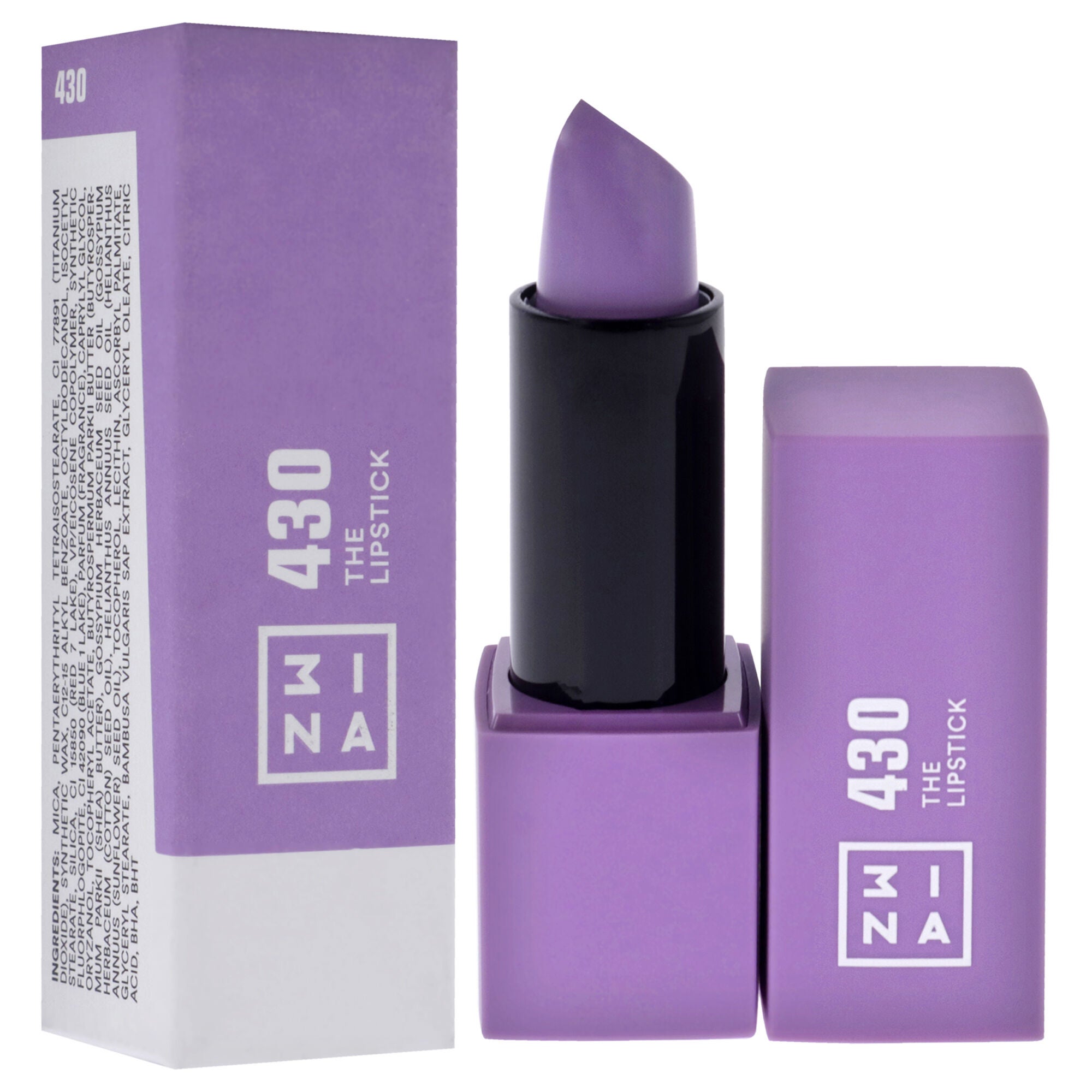 The Lipstick - 430 Vivid Lavanda by 3INA for Women - 0.16 oz Lipstick, , alternate image number 6