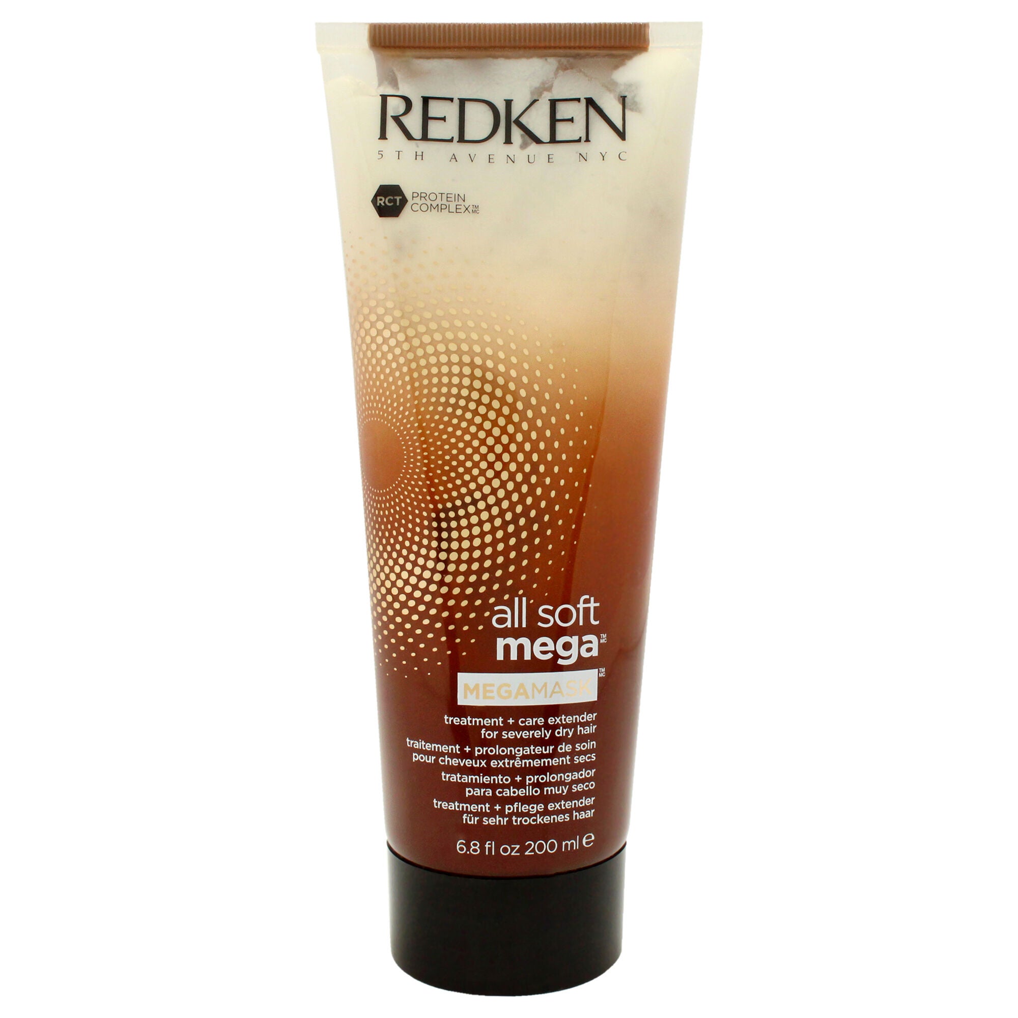 All Soft Mega Mask by Redken for Unisex - 6.8 oz Masque, See Description, hi-res image number 0