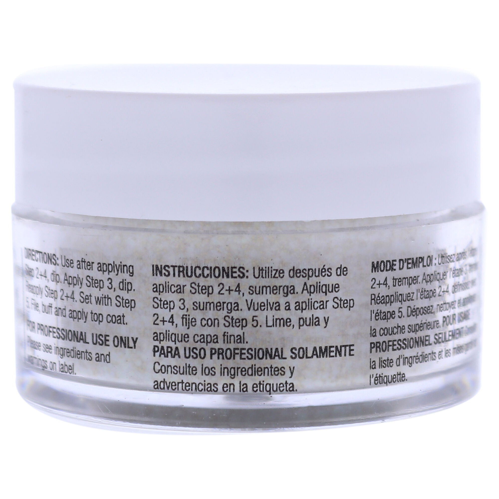 Pro Powder Polish Nail Colour Dip System - Gold Glitter by Cuccio Colour for Women - 0.5 oz Nail Powder, , alternate image number 3