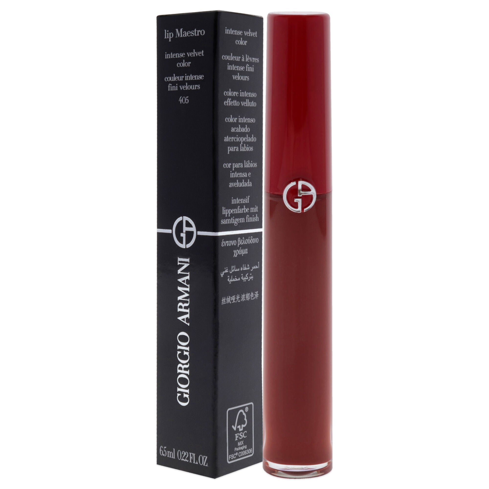 Lip Maestro Intense Velvet Color - 405 Sultan by Giorgio Armani for Women - 0.22 oz Lipstick, See Description, alternate image number 3