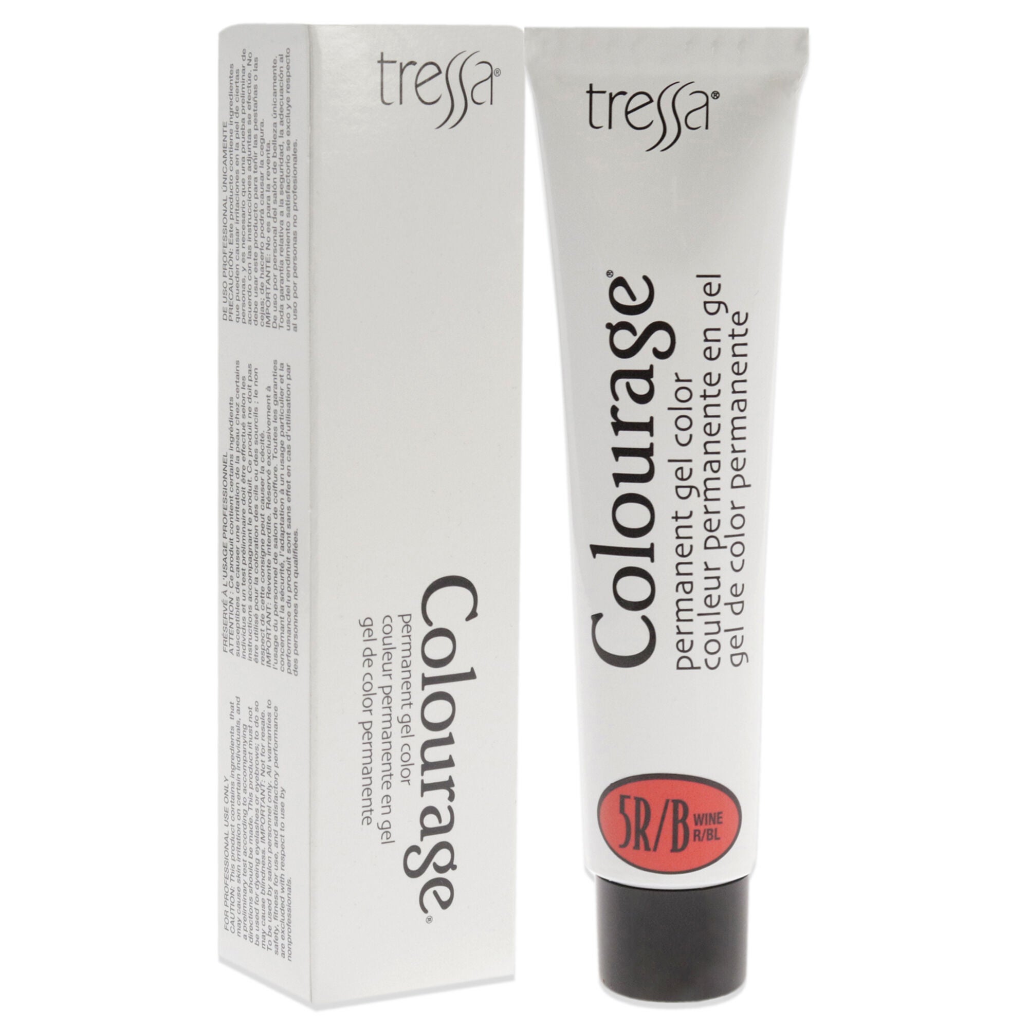 Colourage Permanent Gel Color - 5RB Wine by Tressa for Unisex - 2 oz Hair Color, , alternate image number 6