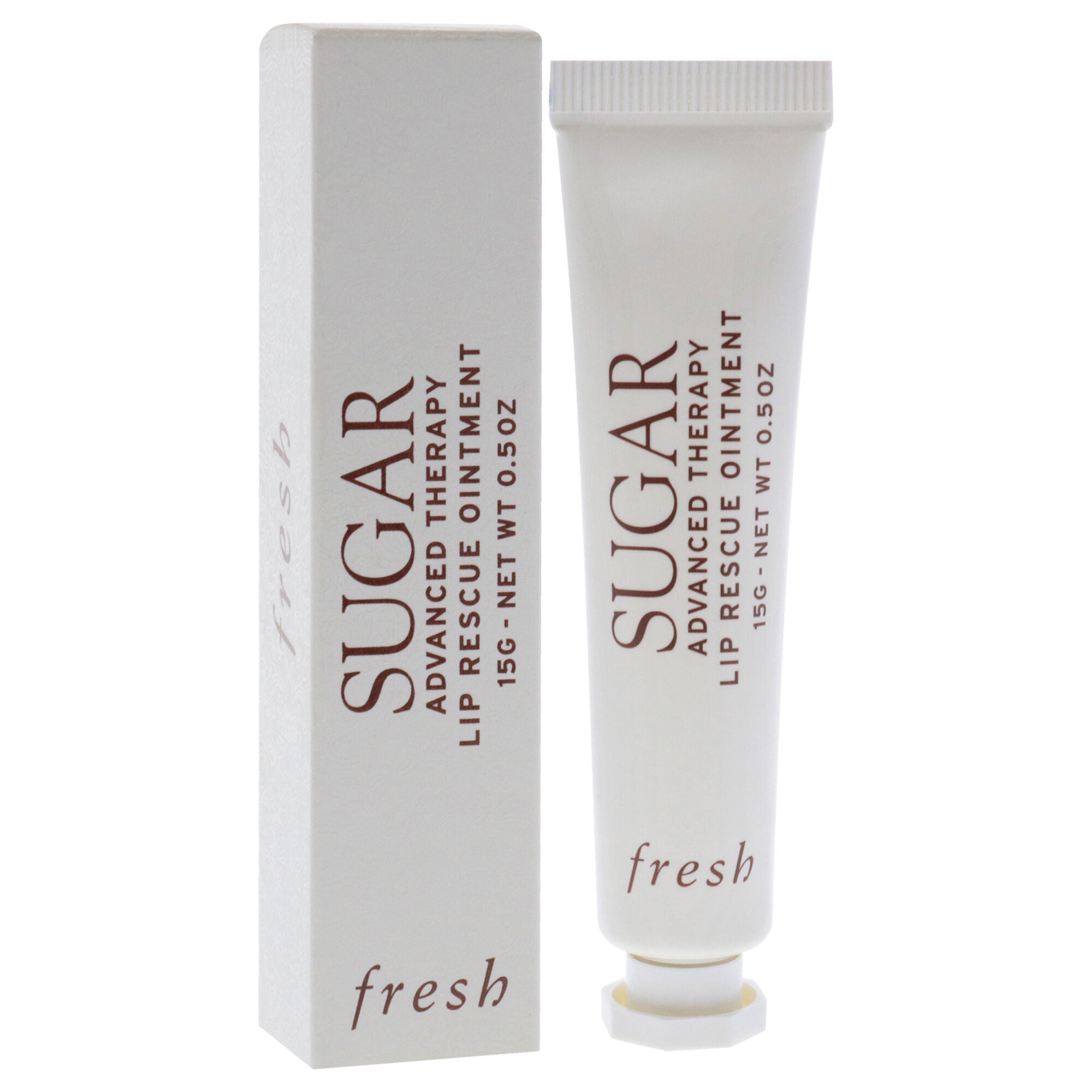 Sugar Advanced Therapy Lip Rescue Ointment by Fresh for Women - 0.5 oz Lip Balm, White, alternate image number 1