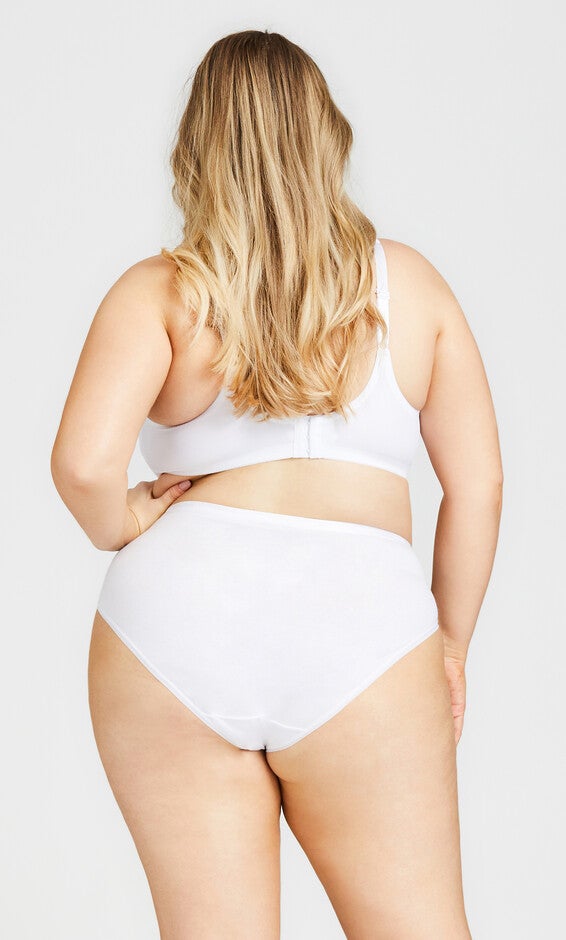 Comfort Hi Cut Brief - white, , alternate image number null