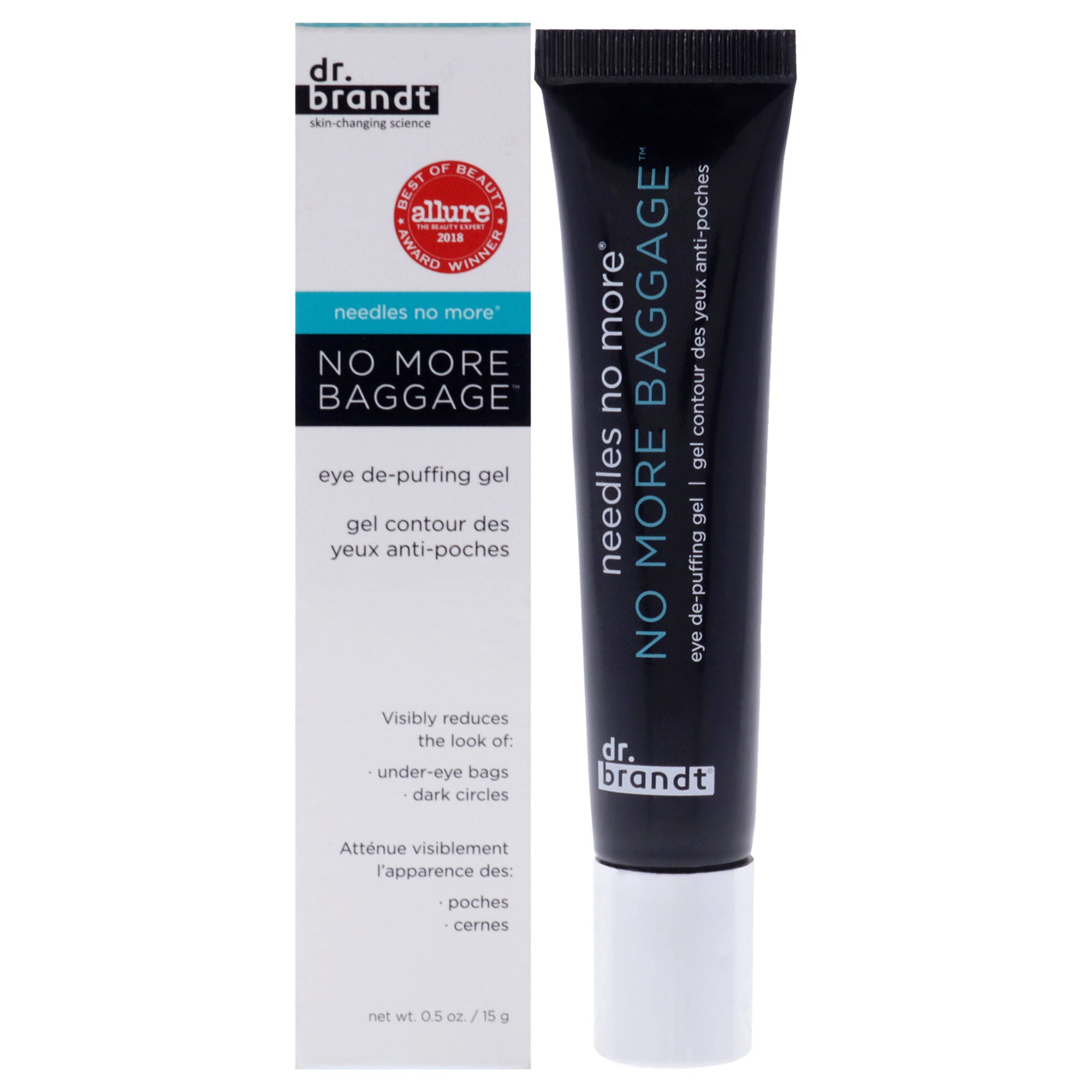 No More Baggage by Dr. Brandt for Unisex - 0.5 oz Gel, NA, hi-res image number 0