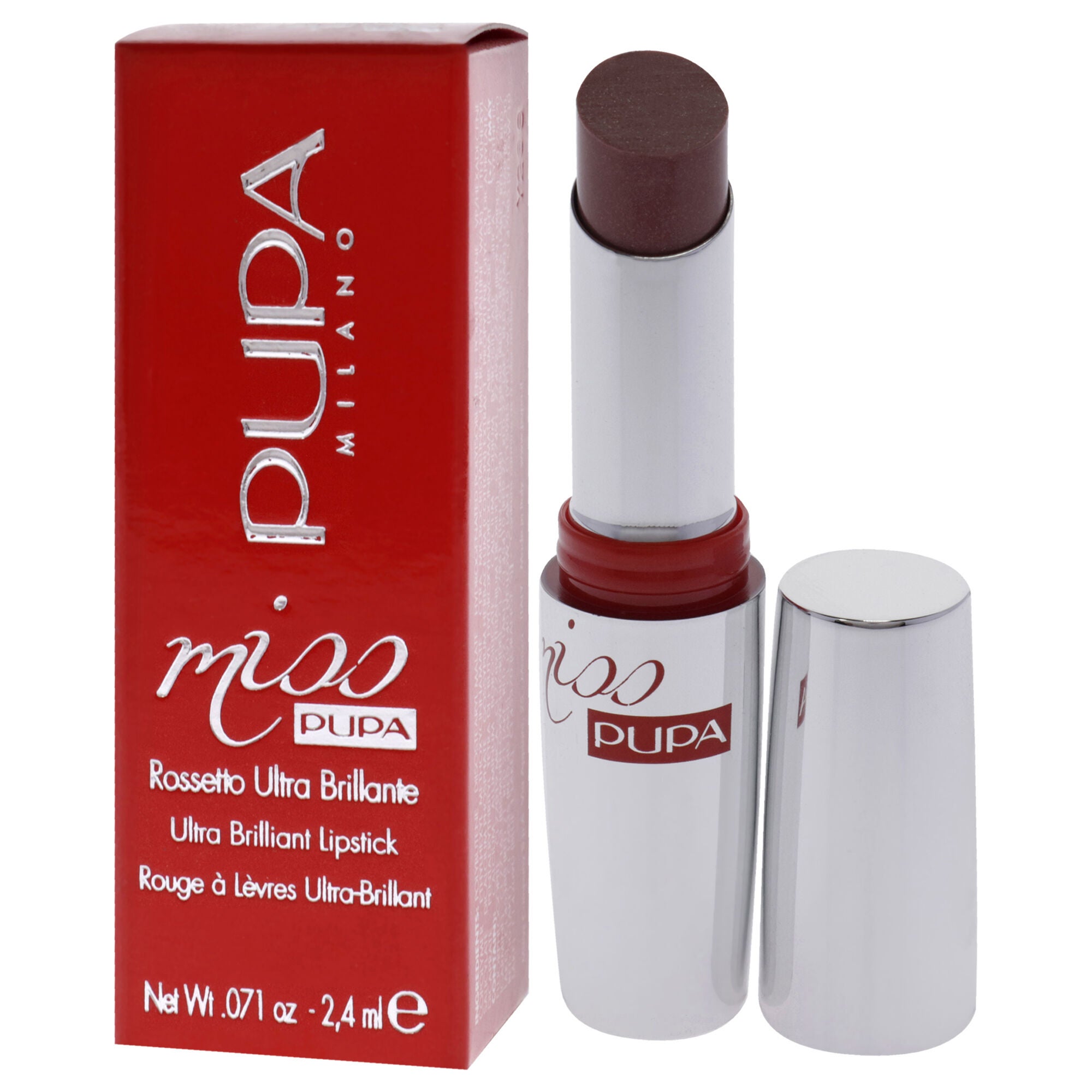Miss Pupa Ultra Brilliant Lipstick - 110 Nude Vibes by Pupa Milano for Women - 0.071 oz Lipstick, , alternate image number 7