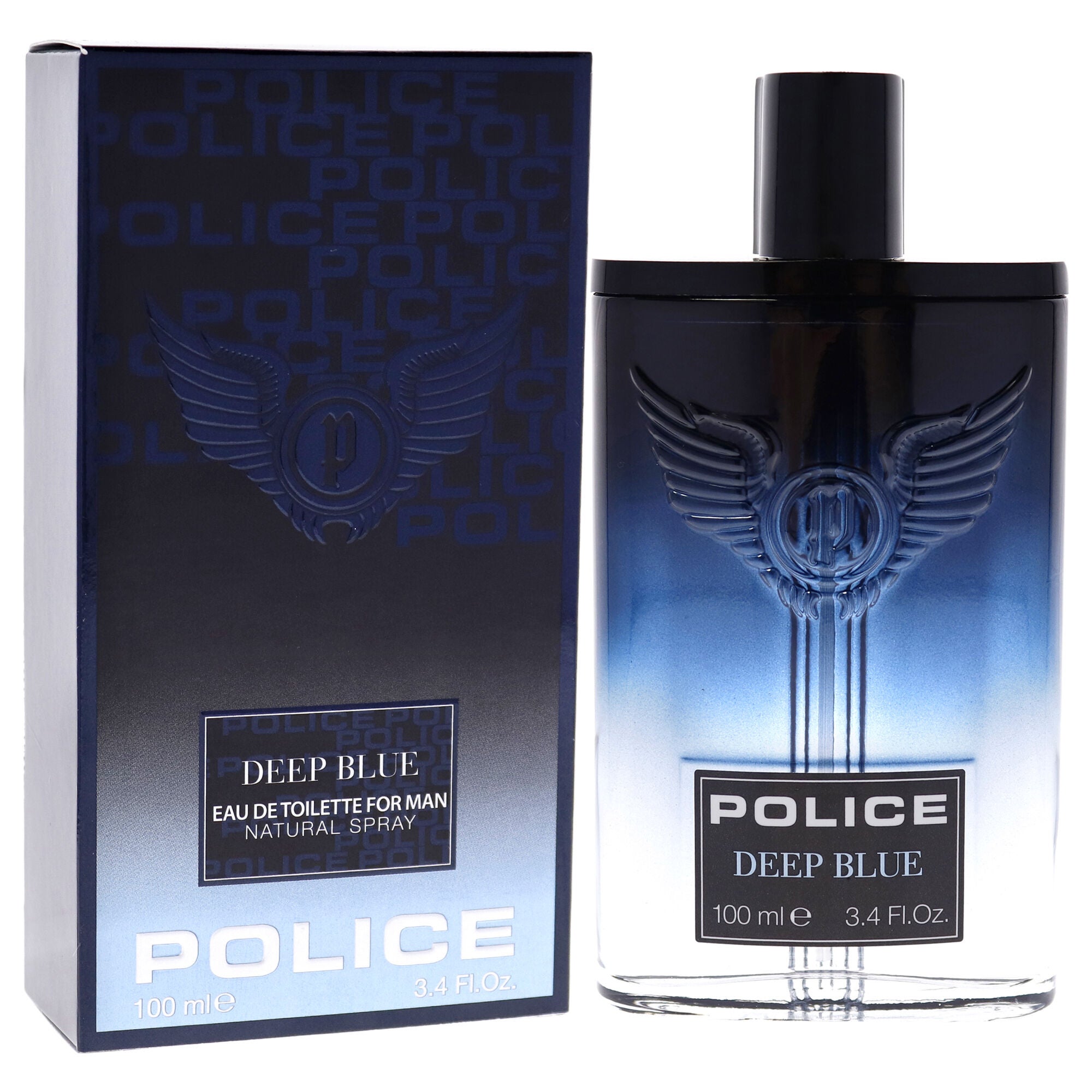Police Deep Blue by Police for Men - 3.4 oz EDT Spray, See Description, alternate image number 1
