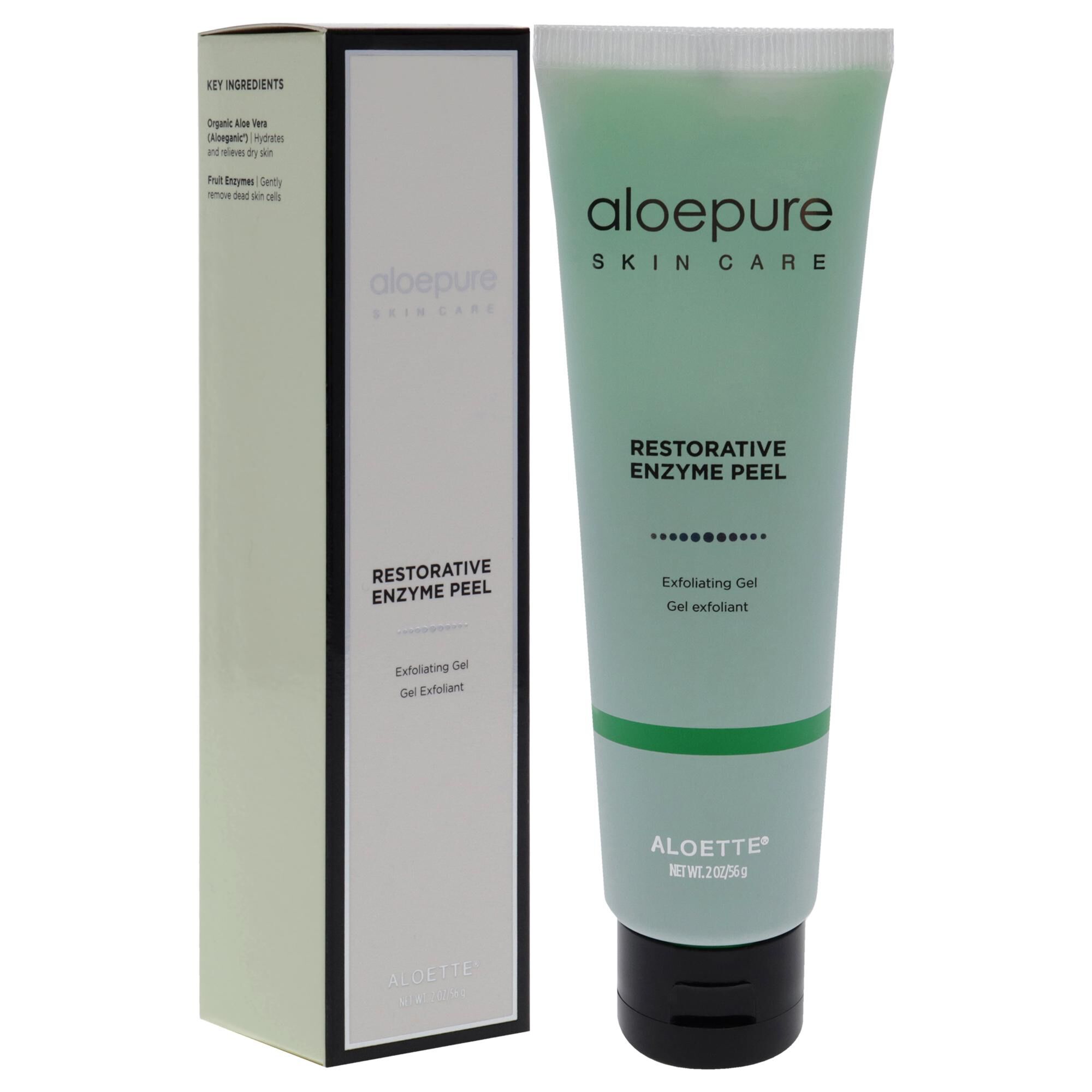 Aloepure Restorative Enzyme Peel Exfoliating Gel by Aloette for Unisex - 2 oz Gel, See Description, alternate image number 2