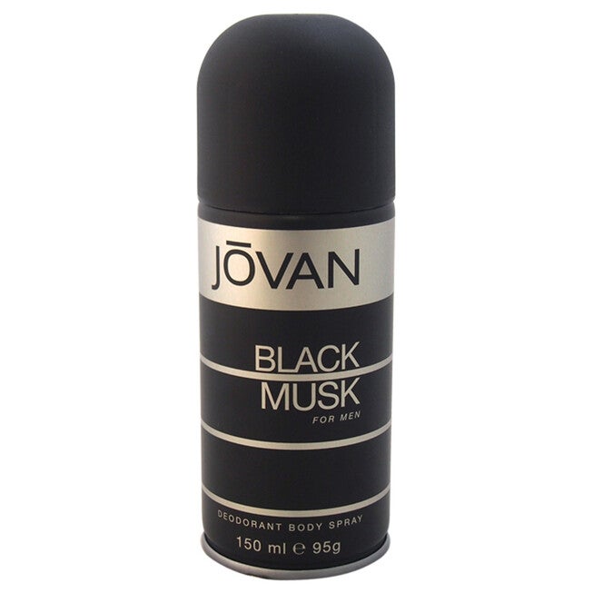 Jovan Black Musk by Jovan for Men - 5 oz Deodorant Body Spray, NA, hi-res image number null