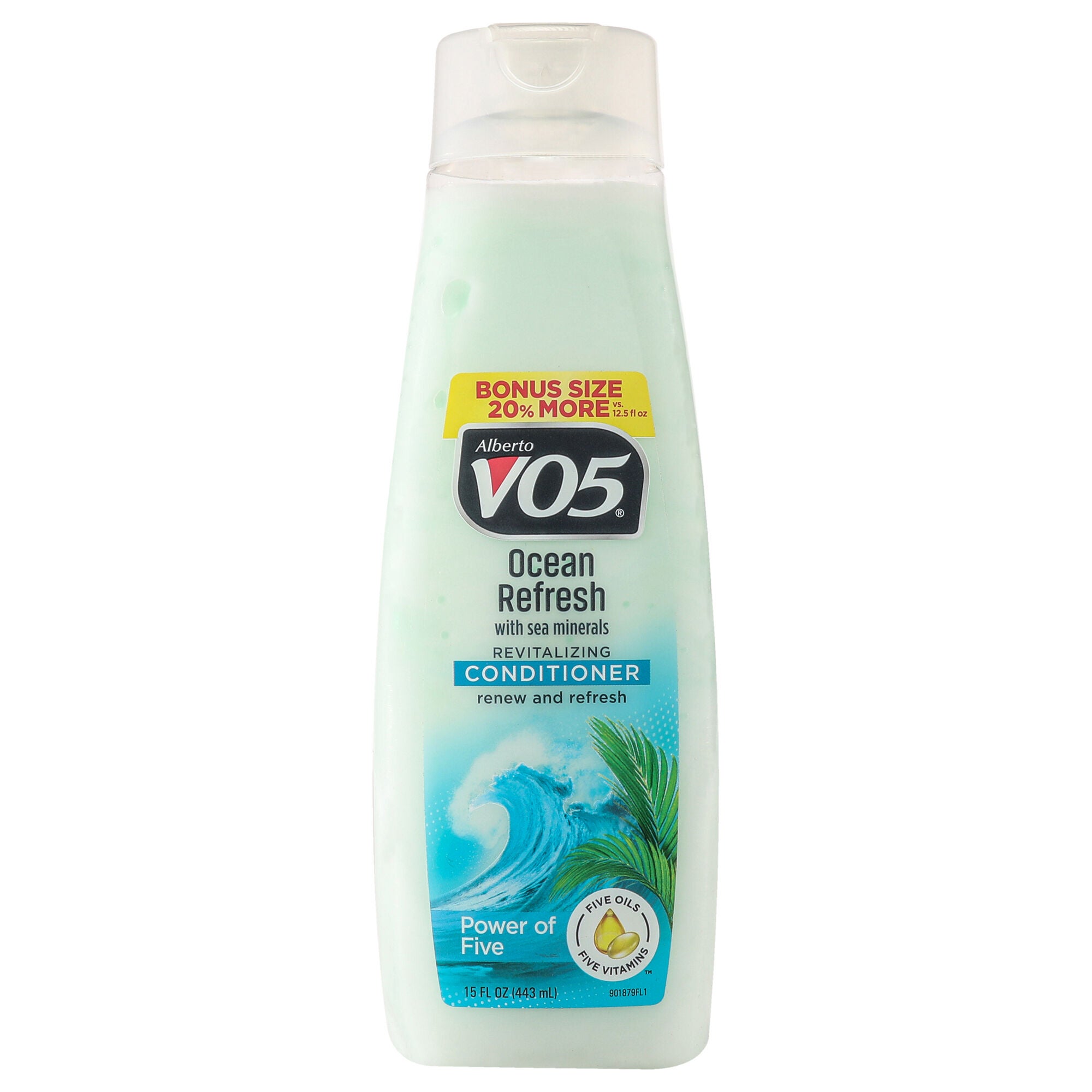 Revitalizing Ocean Refresh Conditioner by Alberto VO5 for Unisex - 15 oz Conditioner, See Description, hi-res image number 0