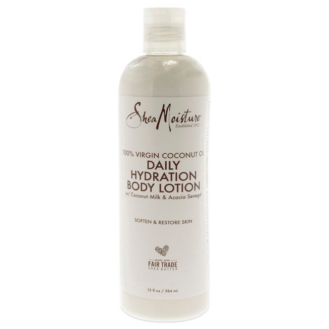 100% Virgin Coconut Oil Daily Hydration Body Lotion by Shea Moisture for Unisex - 13 oz Body Lotion, See Description, hi-res image number 0