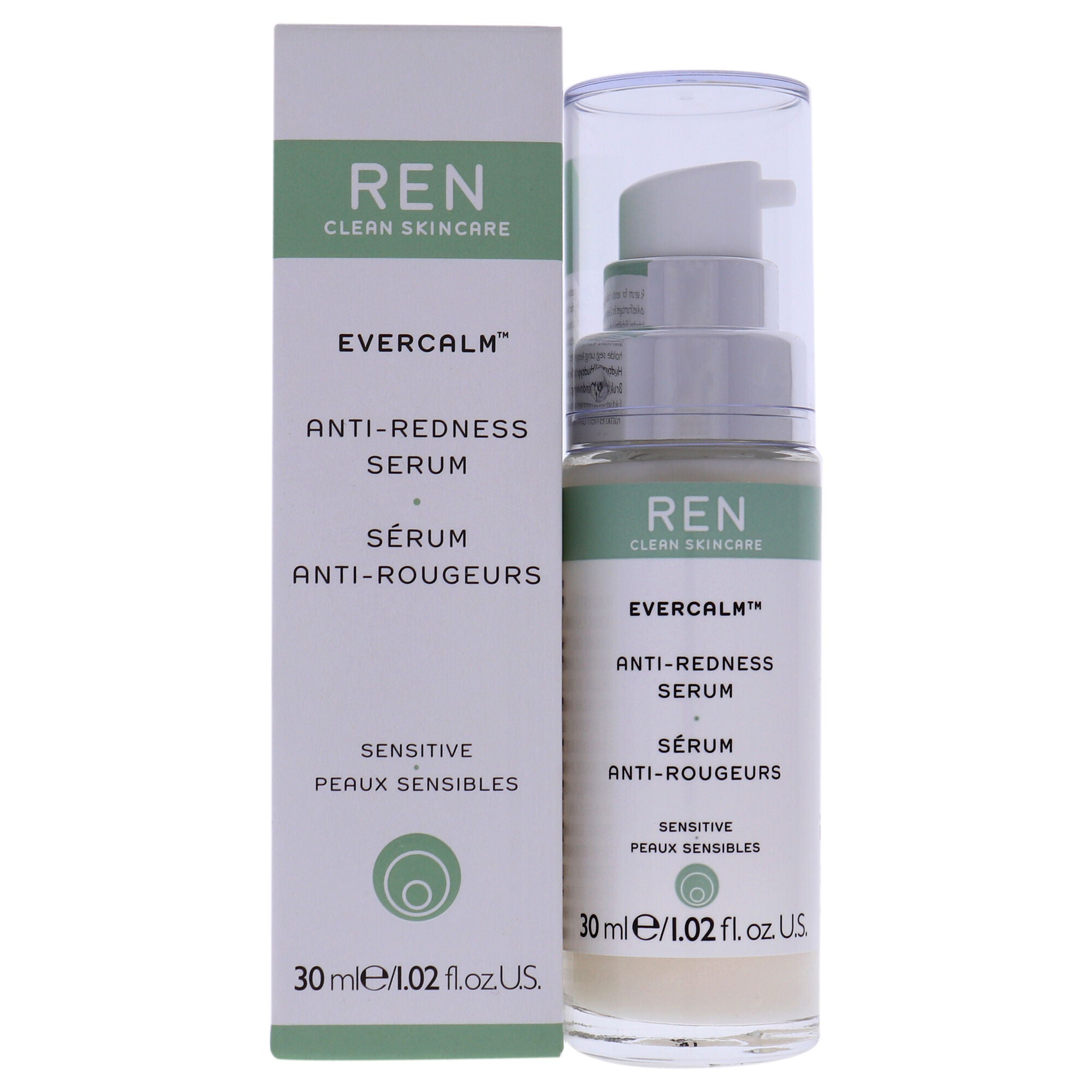 Evercalm Anti-Redness Serum by REN for Unisex - 1.02 oz Serum, See Description, hi-res image number 0