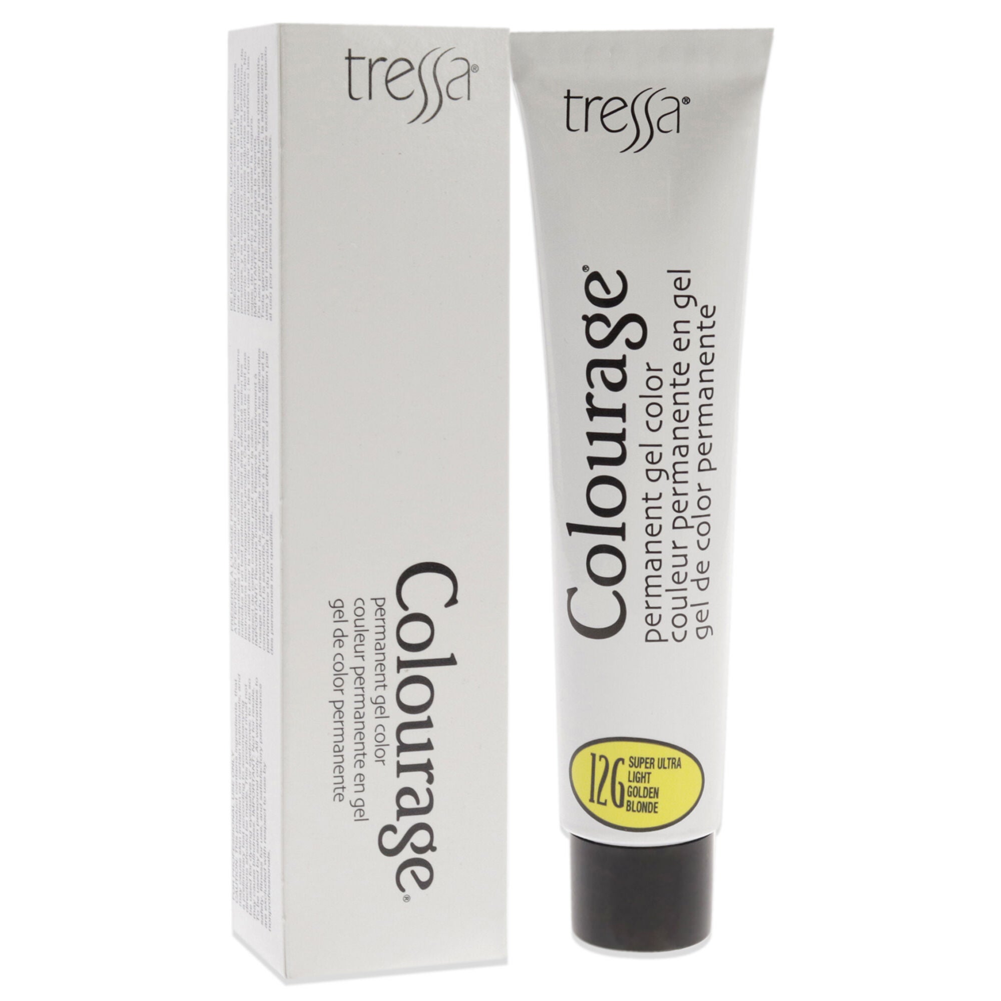 Colourage Permanent Gel Color - 12G Super Ultra Light Golden Blonde by Tressa for Unisex - 2 oz Hair Color, See Description, alternate image number 2