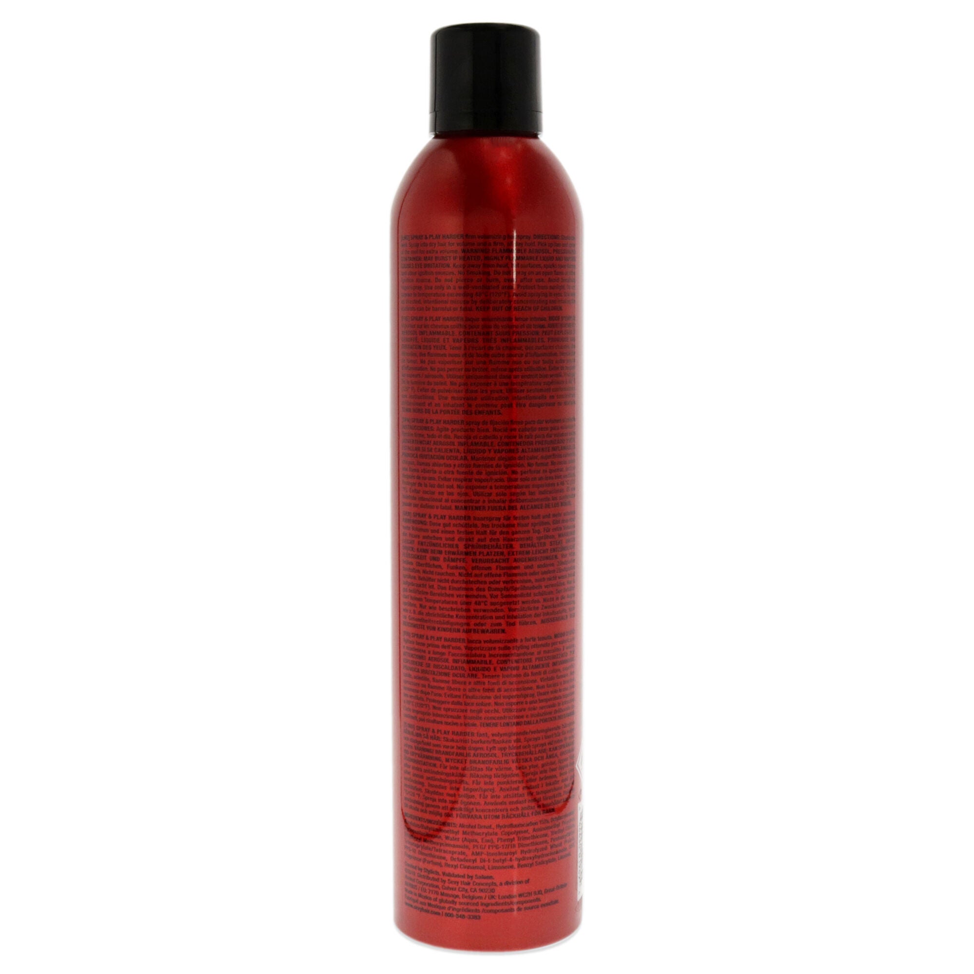 Big Sexy Hair Spray and Play Harder by Sexy Hair for Unisex - 10 oz Hair Spray, , alternate image number 3