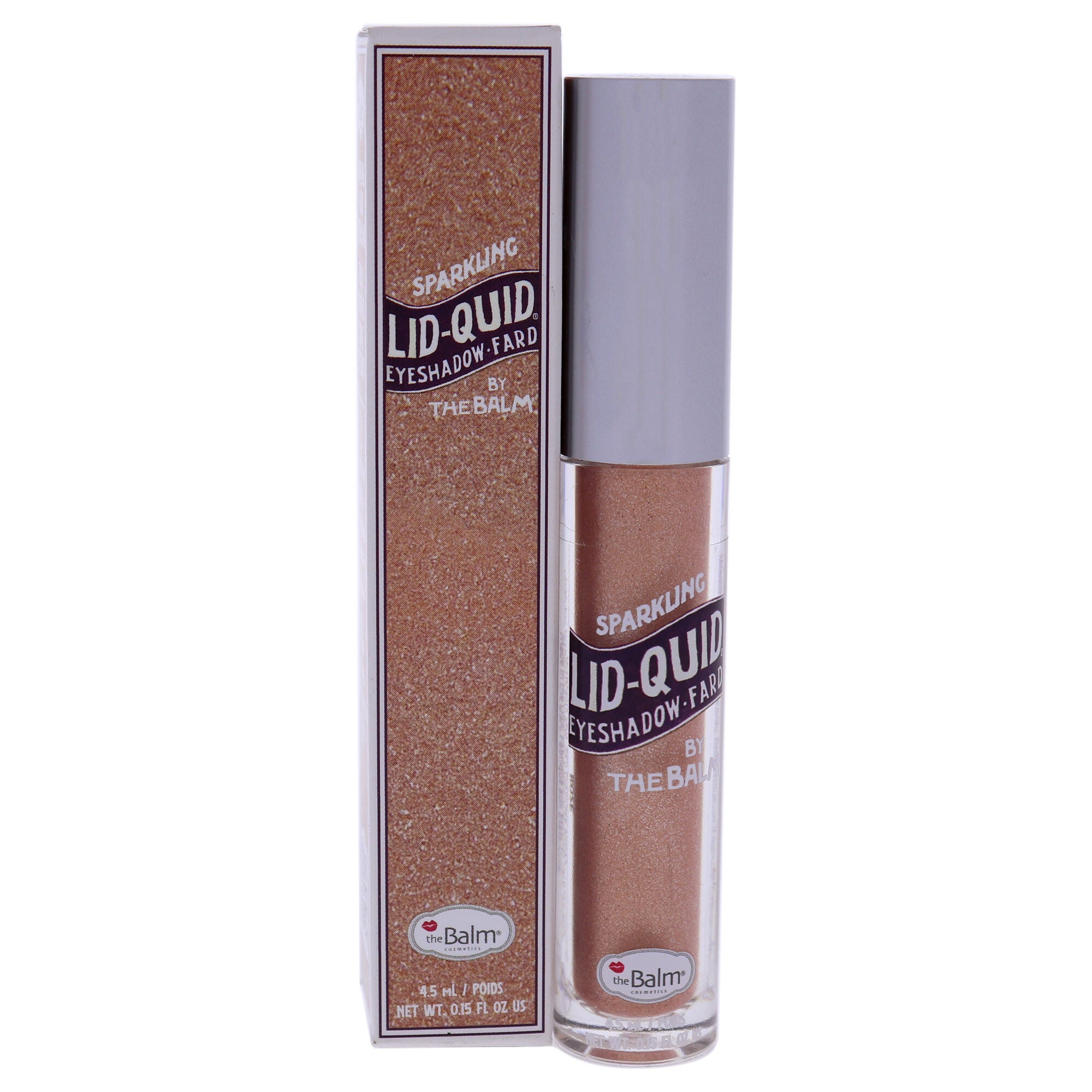Lid-Quid Sparkling Liquid Eyeshadow - Rose by the Balm for Women - 0.15 oz Eye Shadow, See Description, hi-res image number 0