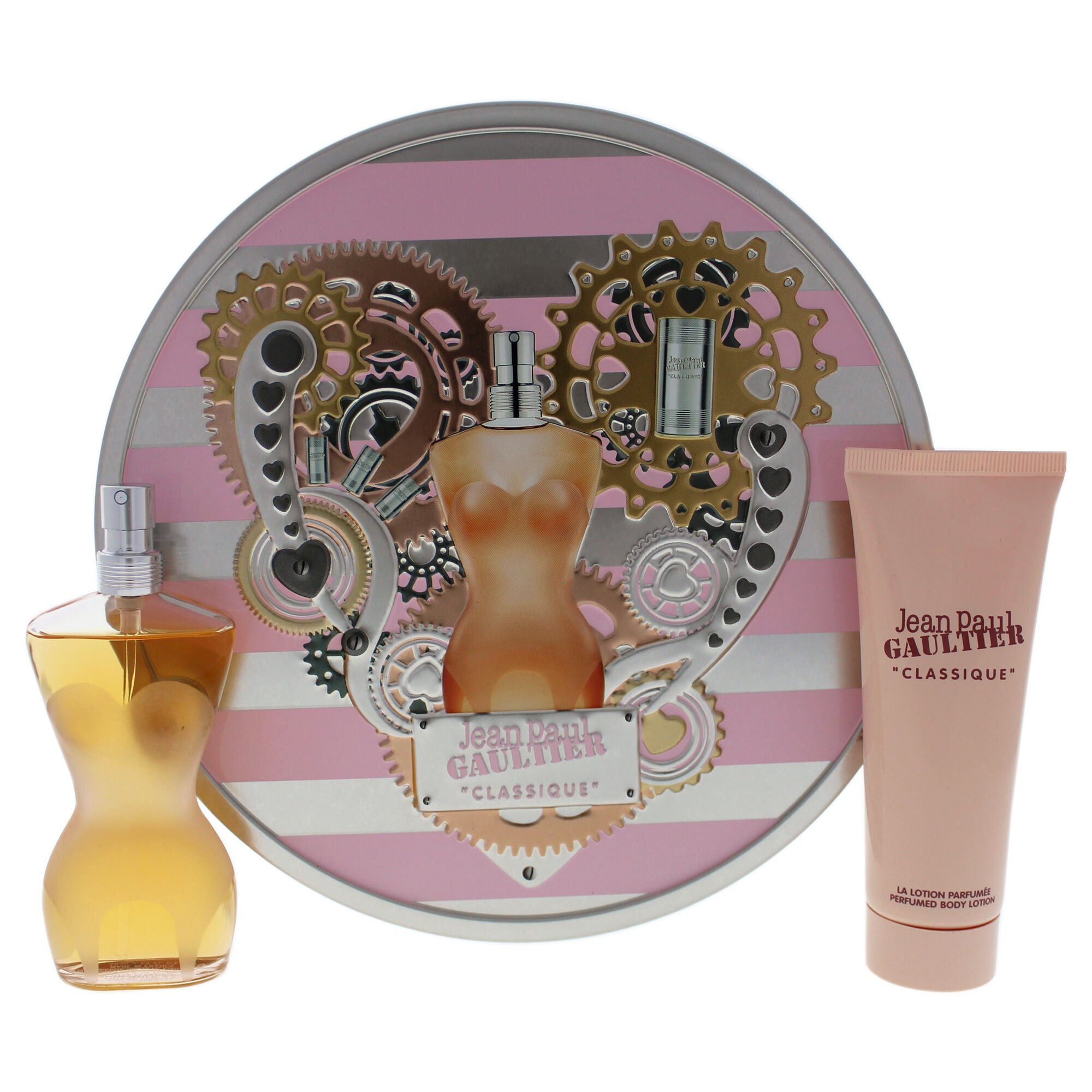 Classique by Jean Paul Gaultier for Women - 2 Pc Gift Set 1.7oz EDT Spray, 2.5oz Perfumed Body Lotion, See Description, hi-res image number 0