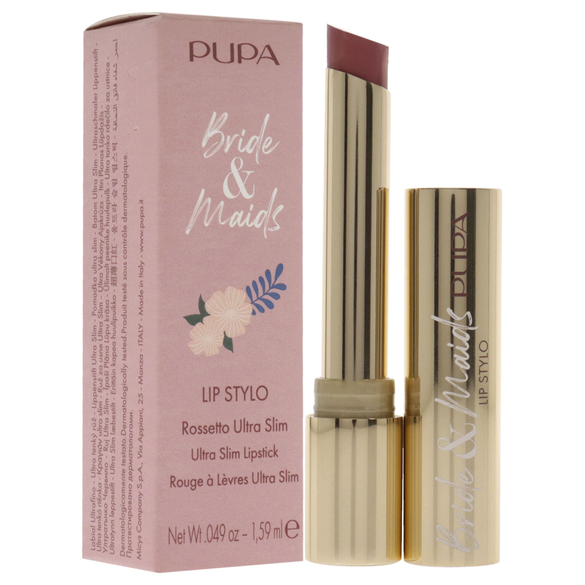 Bride and Maids Lip Stylo Ultra Slim Lipstick - 001 Weeding Cake by Pupa Milano for Women - 0.049 oz Lipstick, See Description, alternate image number 1