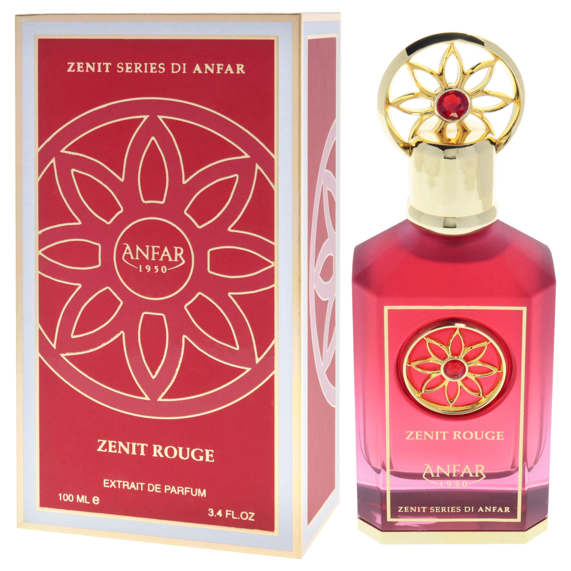 Zenit Series - Rouge by Anfar for Women - 3.4 oz Extrait De Parfum Spray, See Description, alternate image number 3