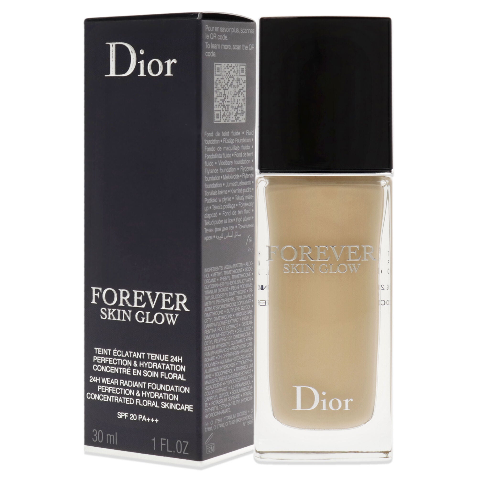 Dior Forever Skin Glow Foundation SPF 20 - 2N Neutral Glow by Christian Dior for Women - 1 oz Foundation, See Description, alternate image number 2