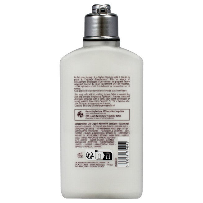 White Lavender Body Milk by LOccitane for Women - 8.4 oz Body Milk, NA, alternate image number null