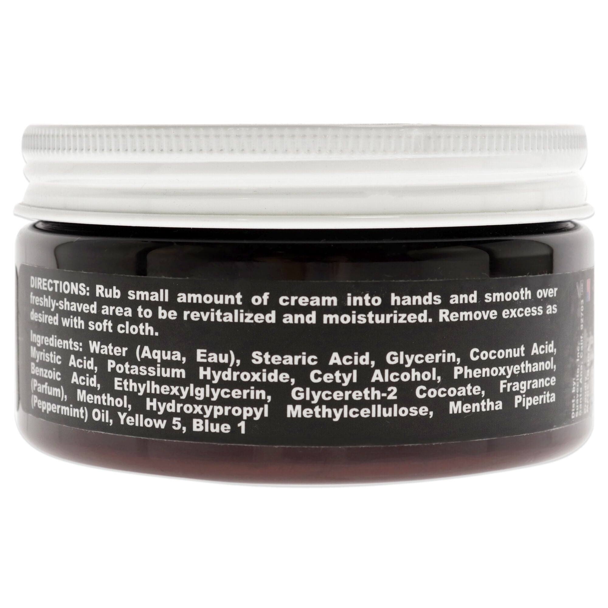Mentol Aftershave Cream by Suavecito for Men 8 oz After Shave, See Description, alternate image number 1