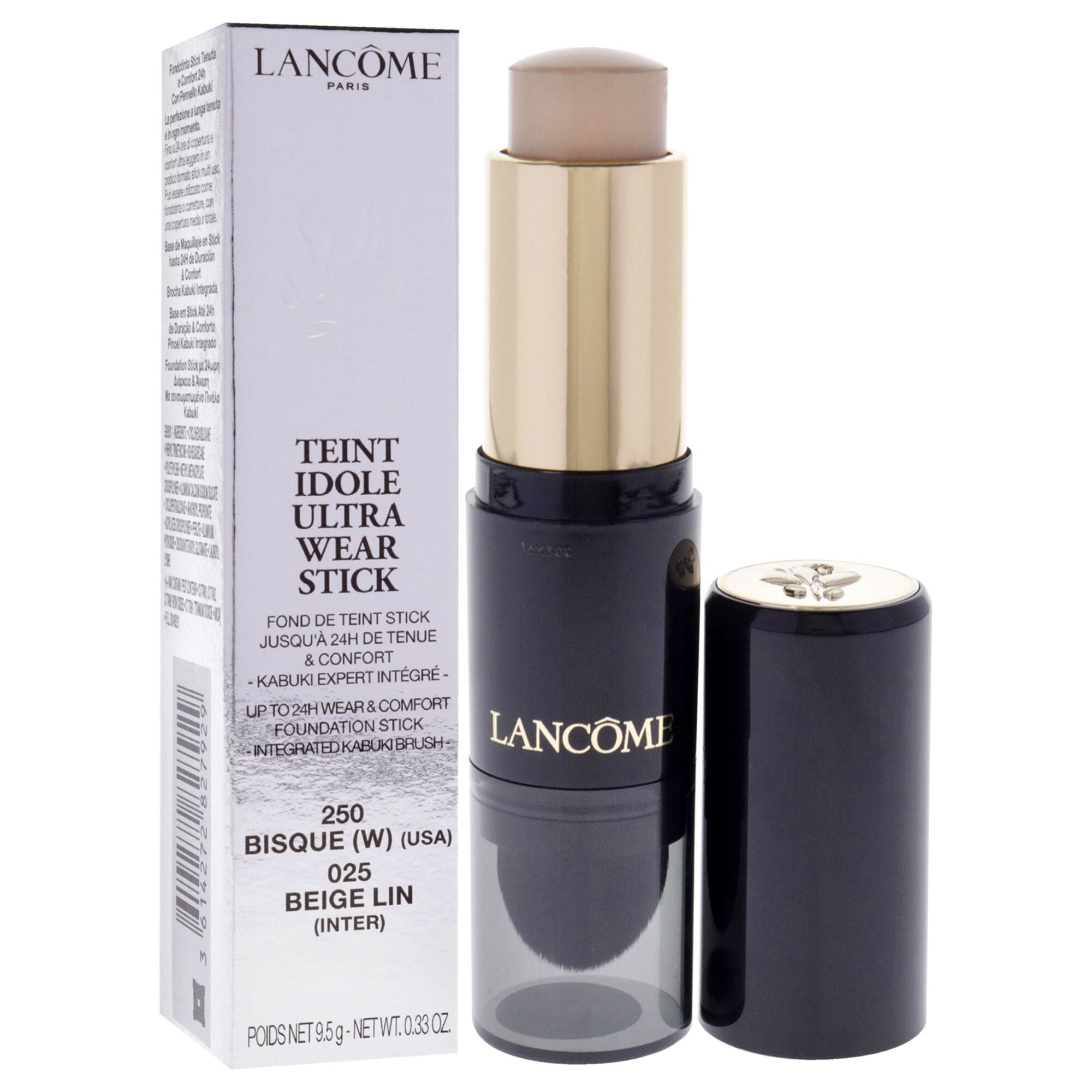 Teint Idole Ultra Wear Stick Foundation - 250 Bisque Warm by Lancome for Women - 0.33 oz Foundation, See Description, alternate image number 1