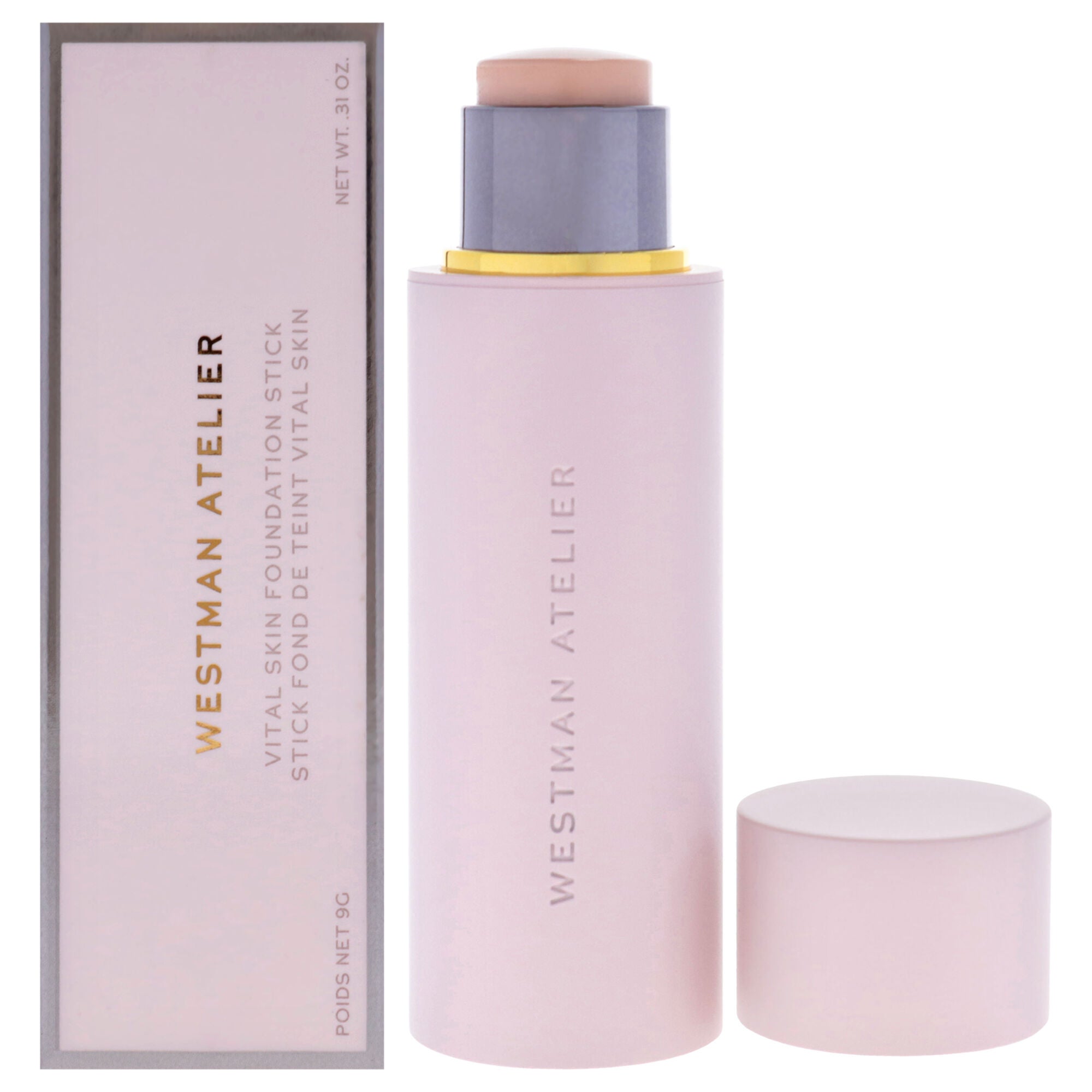 Vital Skin Foundation Stick - 0 Atelier by Westman Atelier for Women - 0.31 oz Foundation, Brown, hi-res image number 0