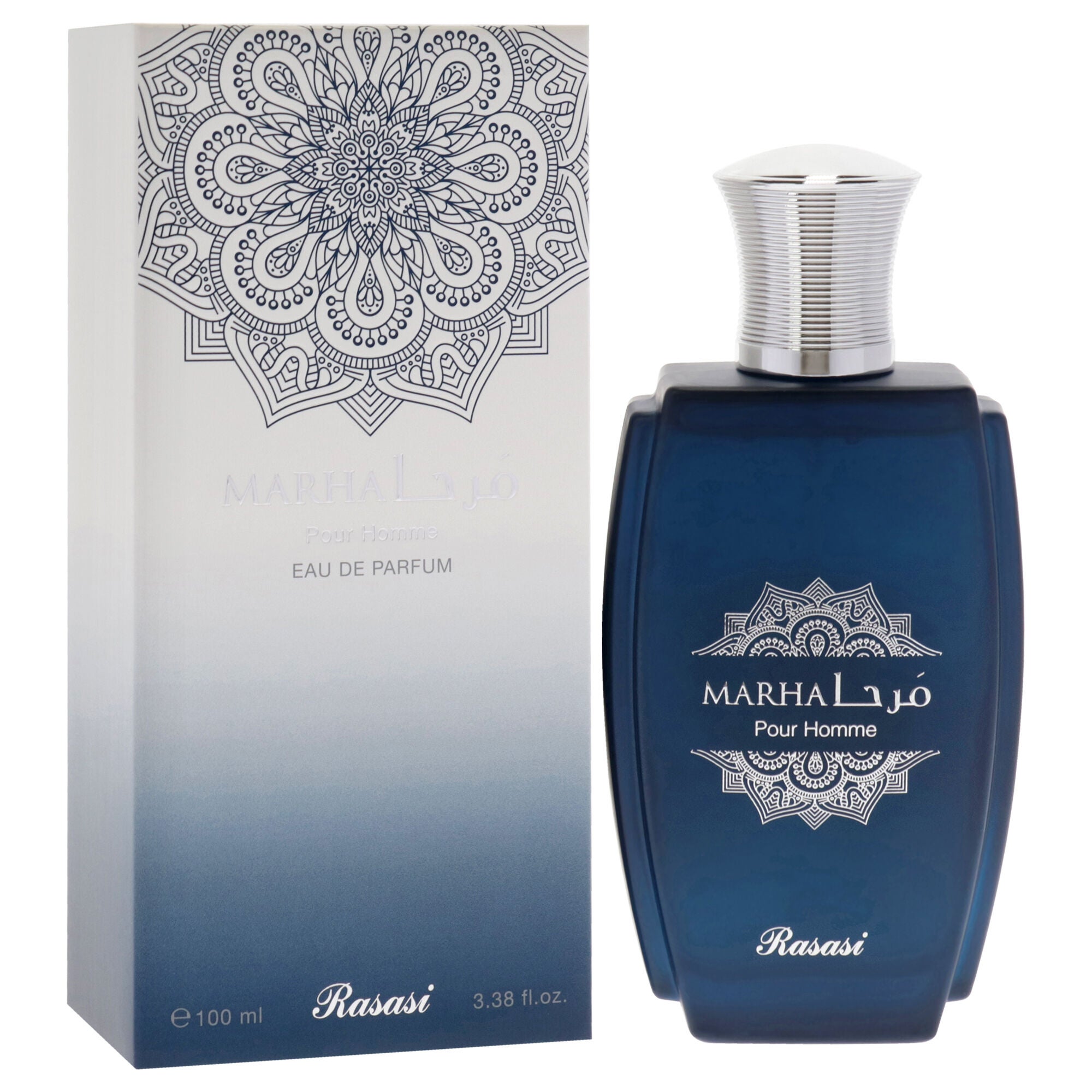 Marha by Rasasi for Men - 3.38 oz EDP Spray, See Description, alternate image number 1