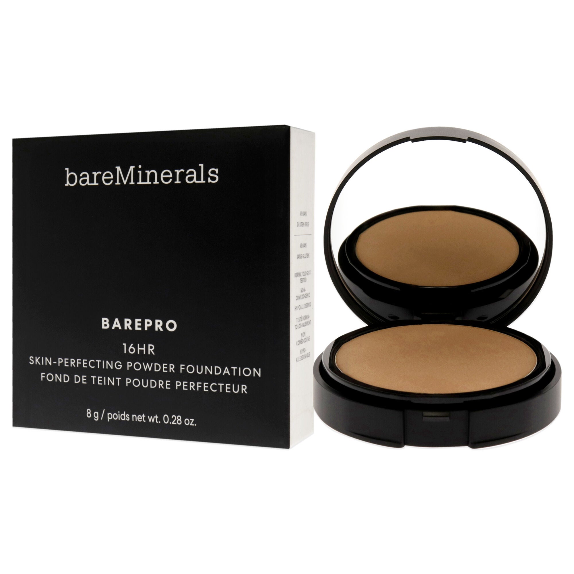 Barepro 16HR Skin Perfecting Powder Foundation - 32 Cool Medium by bareMinerals for Women - 0.28 oz Foundation, See Description, alternate image number 3