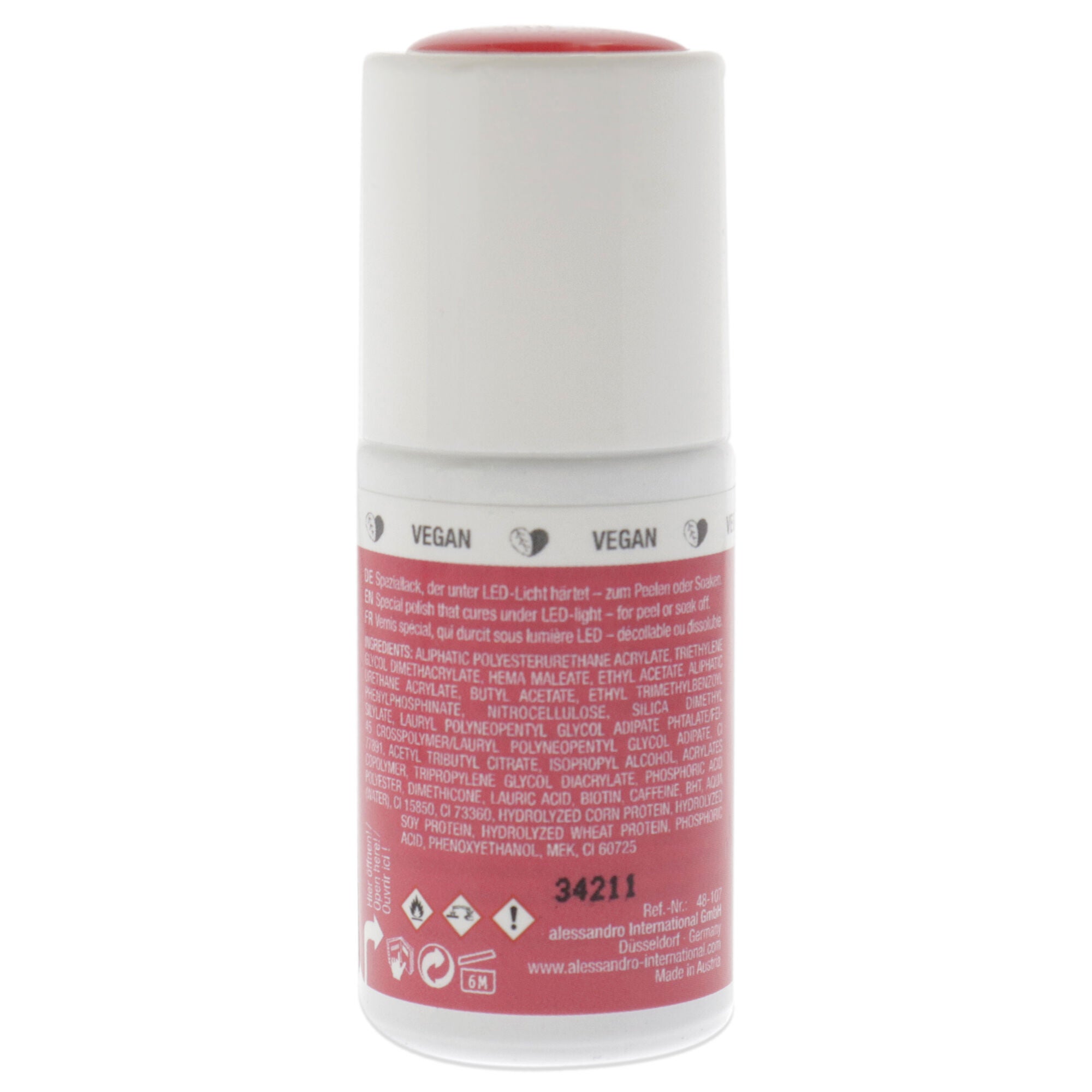 Striplac Peel or Soak - 107 Hawaiian Dream by Alessandro for Women - 0.27 oz Nail Polish, See Description, alternate image number 2