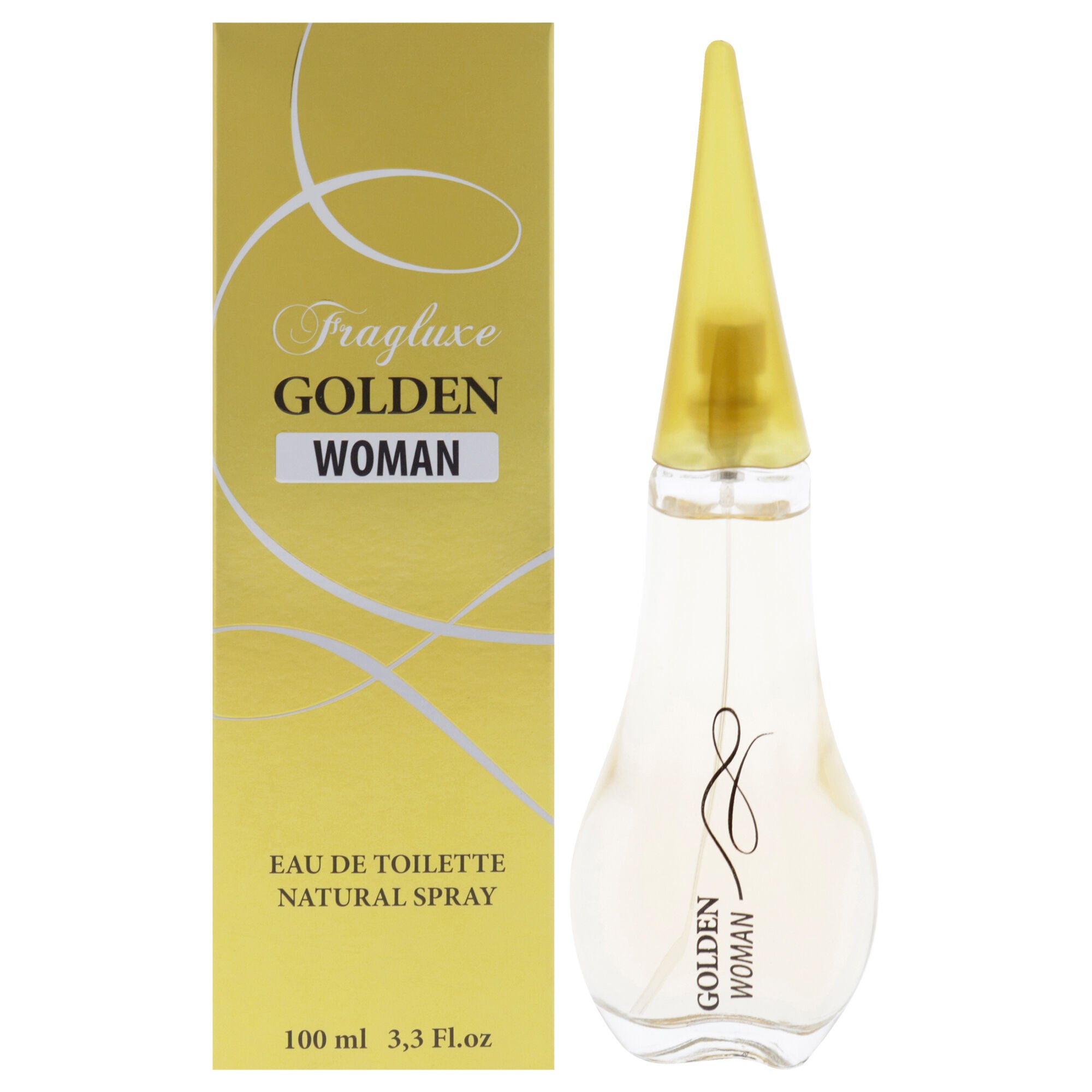 Golden by Fragluxe for Women - 3.3 oz EDT Spray, Clear, hi-res image number 0